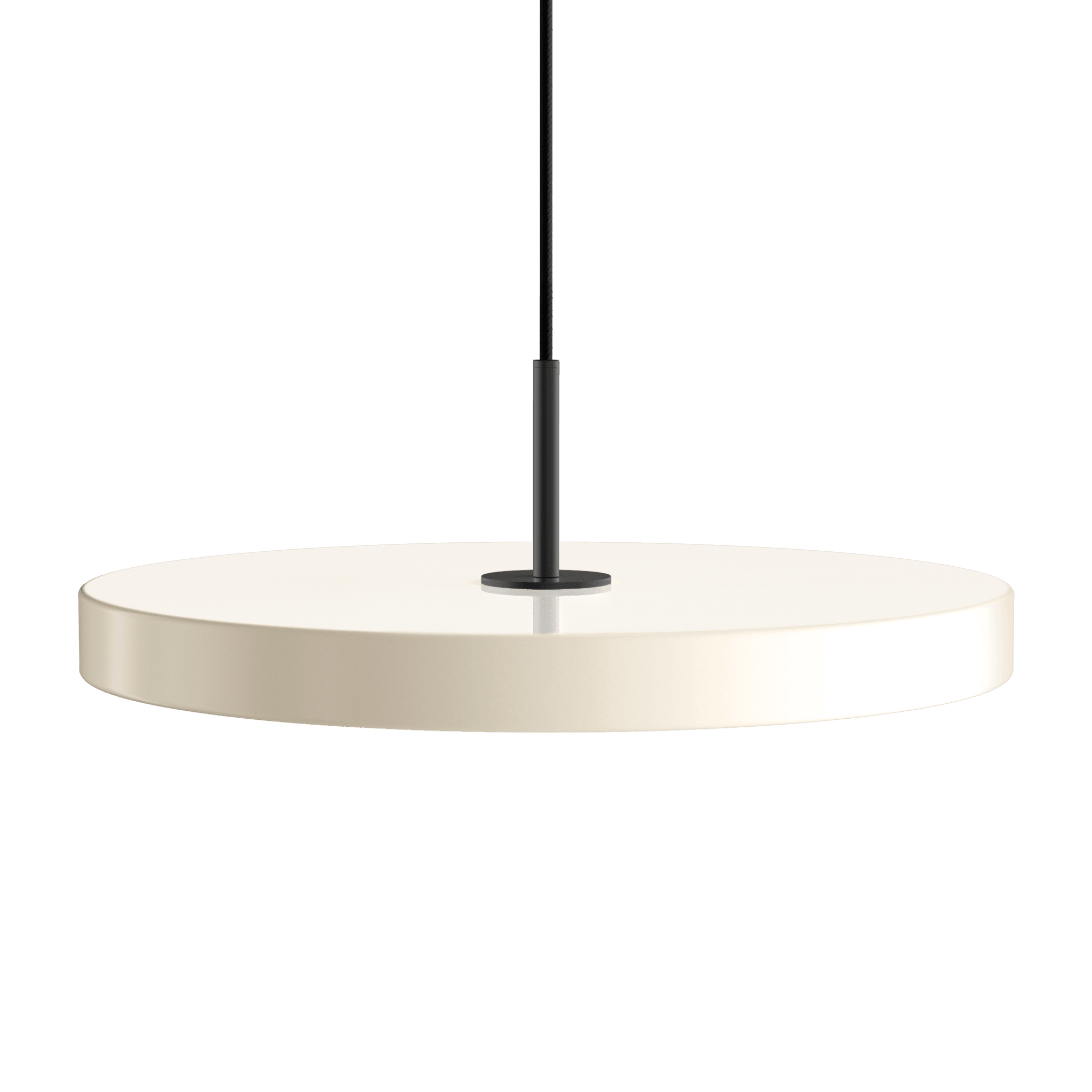 Lampa wisząca ASTERIA PLUS perłowy UMAGE Ø43 cm Czarny Eye on Design