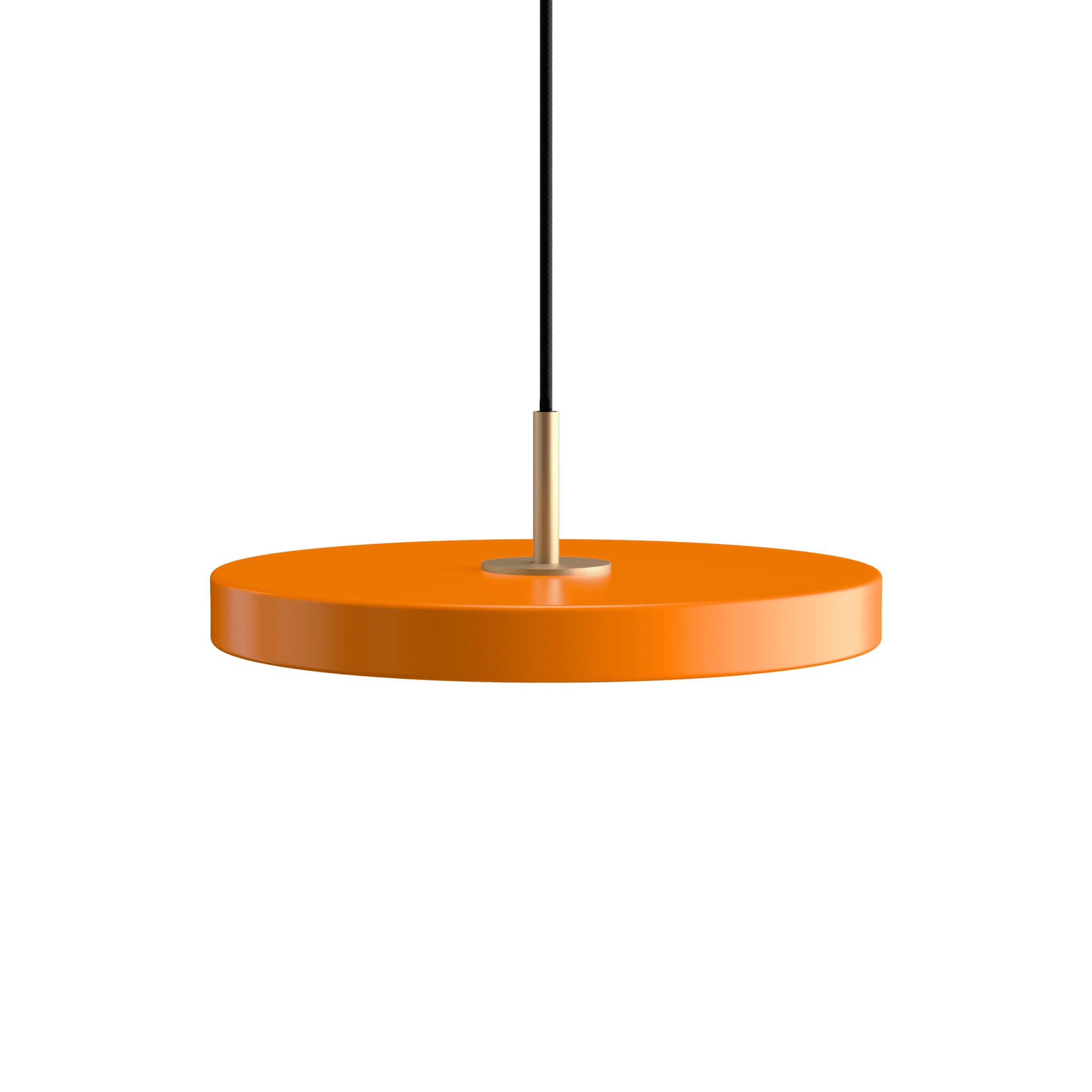 Lampa wisząca ASTERIA pomarańczowy UMAGE Ø31 x 3.3 cm Złoty Eye on Design