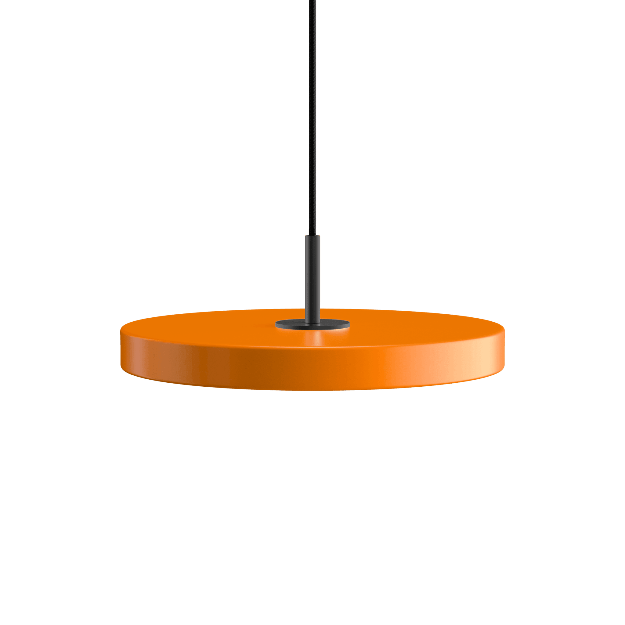 Lampa wisząca ASTERIA pomarańczowy UMAGE Ø31 x 3.3 cm Czarny Eye on Design