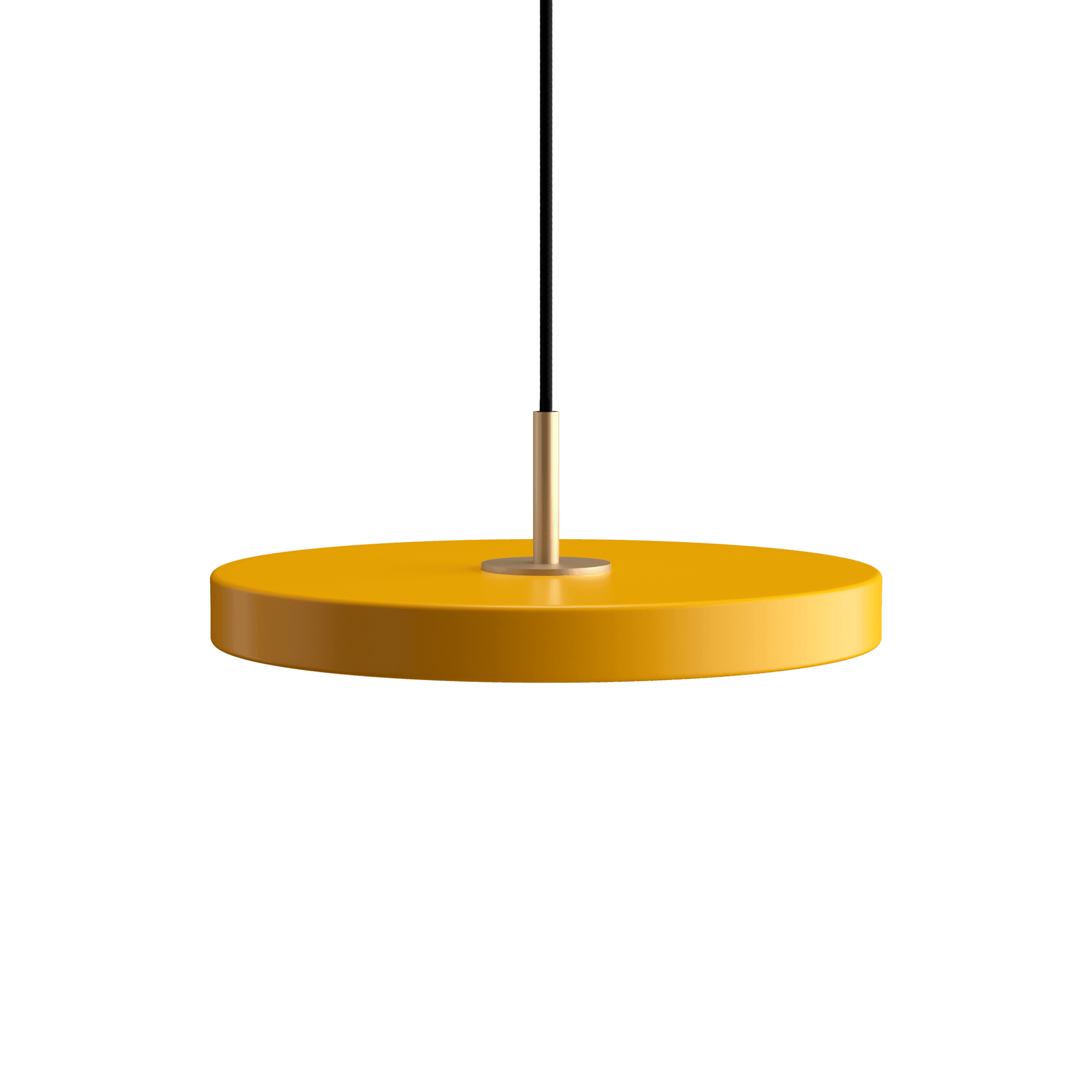 Lampa wisząca ASTERIA szafranowy UMAGE Ø31 x 3.3 cm Złoty Eye on Design