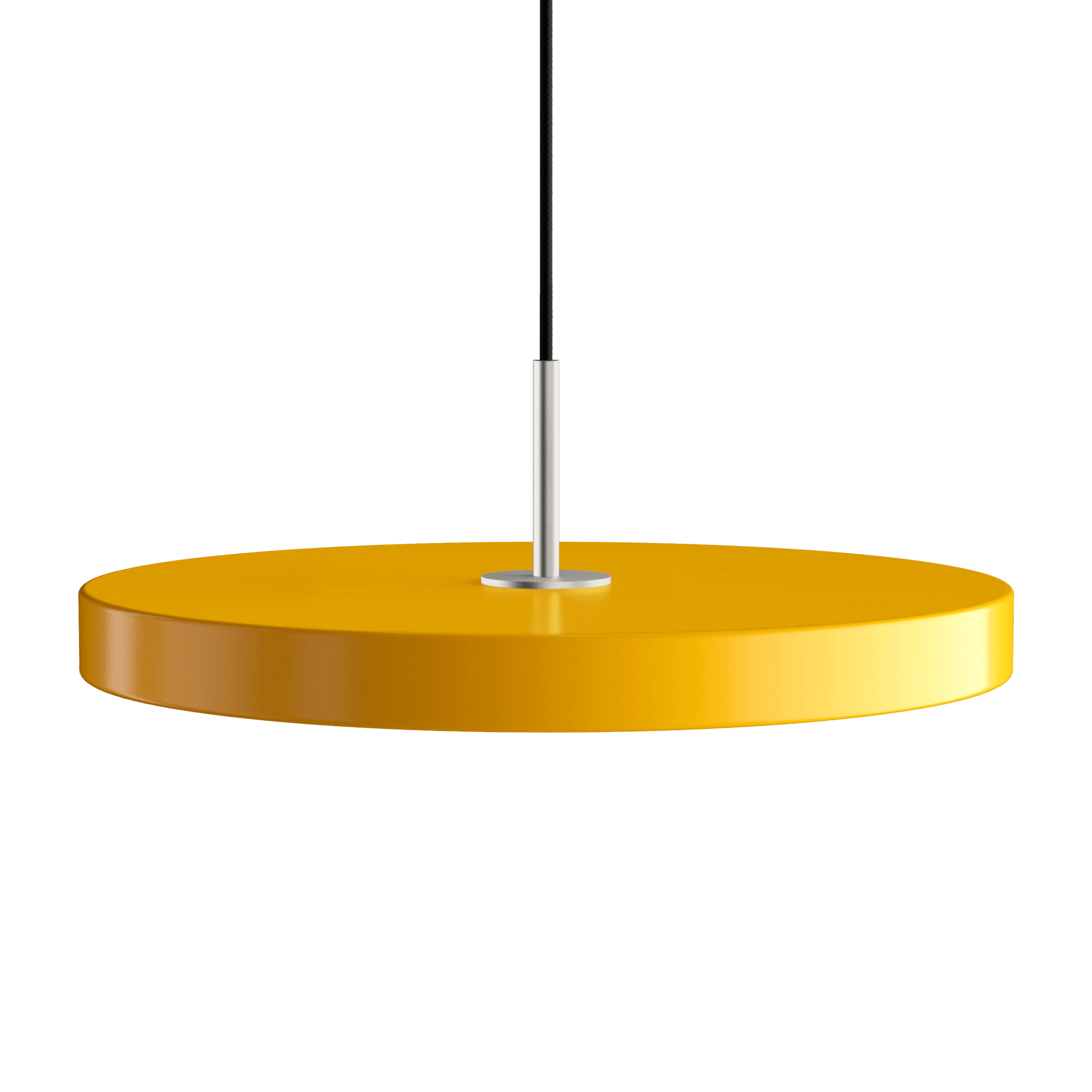 Lampa wisząca ASTERIA szafranowy UMAGE Ø43 x 4 cm Srebrny Eye on Design