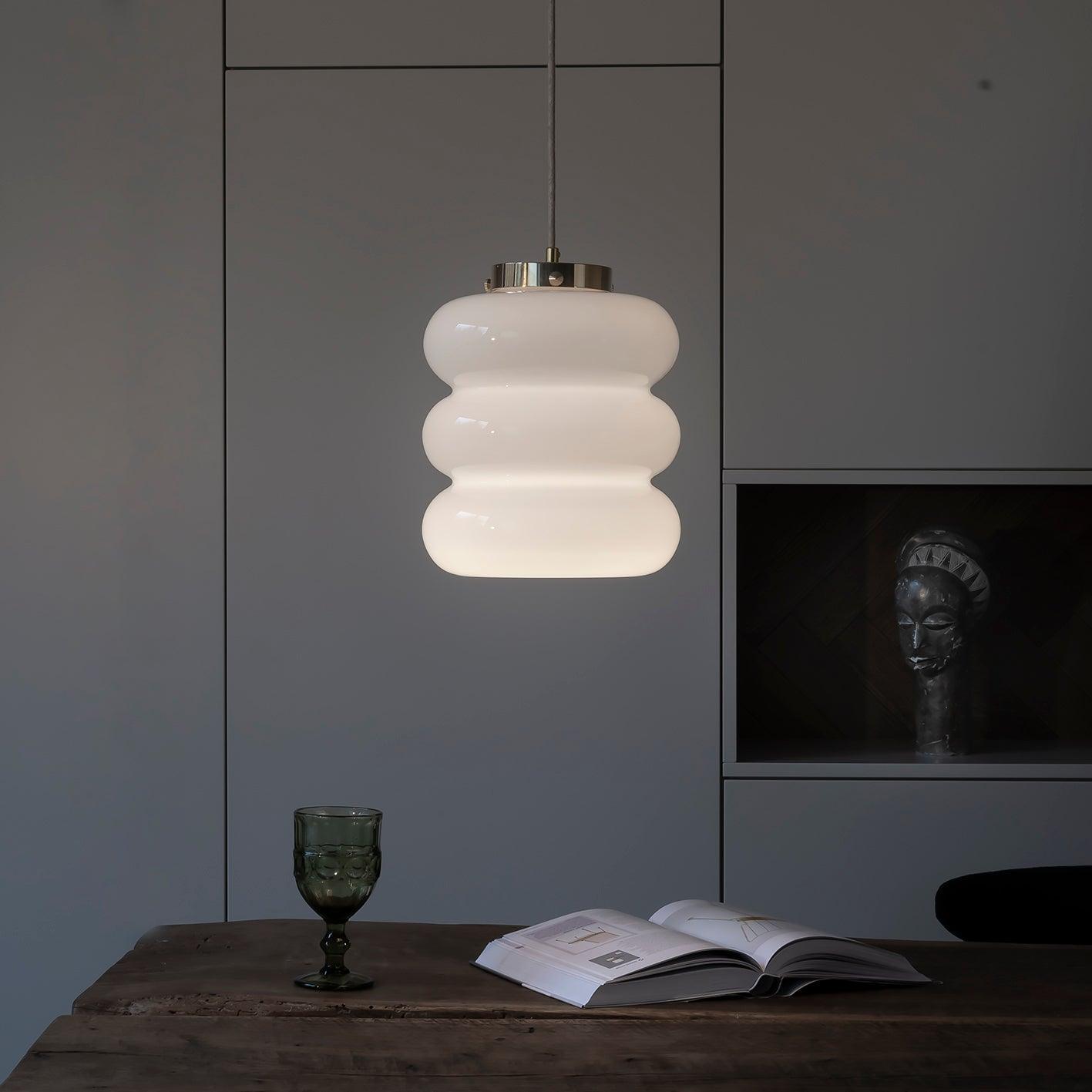 Lampa wisząca BIBE nikiel Embassy Interiors Eye on Design