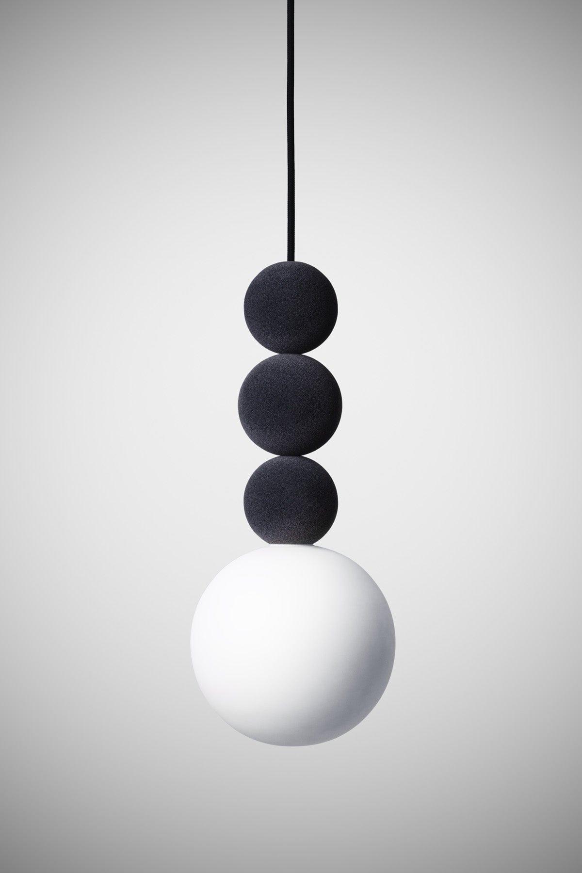 Lampa wisząca BOLA BOLA VELVET antracytowa Loftlight Eye on Design