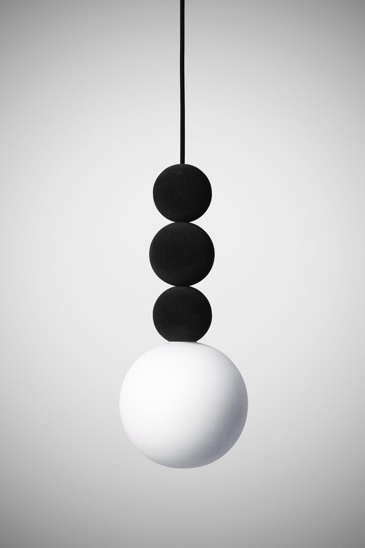 Lampa wisząca BOLA BOLA VELVET czarna Loftlight Eye on Design