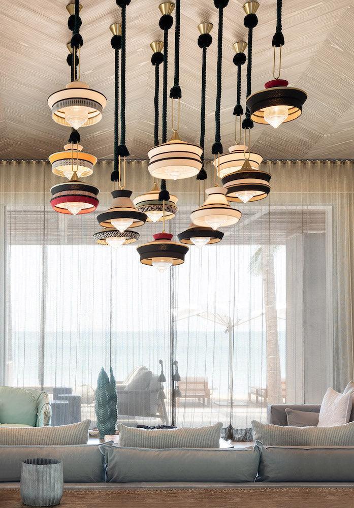 Lampa wisząca CALYPSO ANTIGUA czarny Contardi Eye on Design