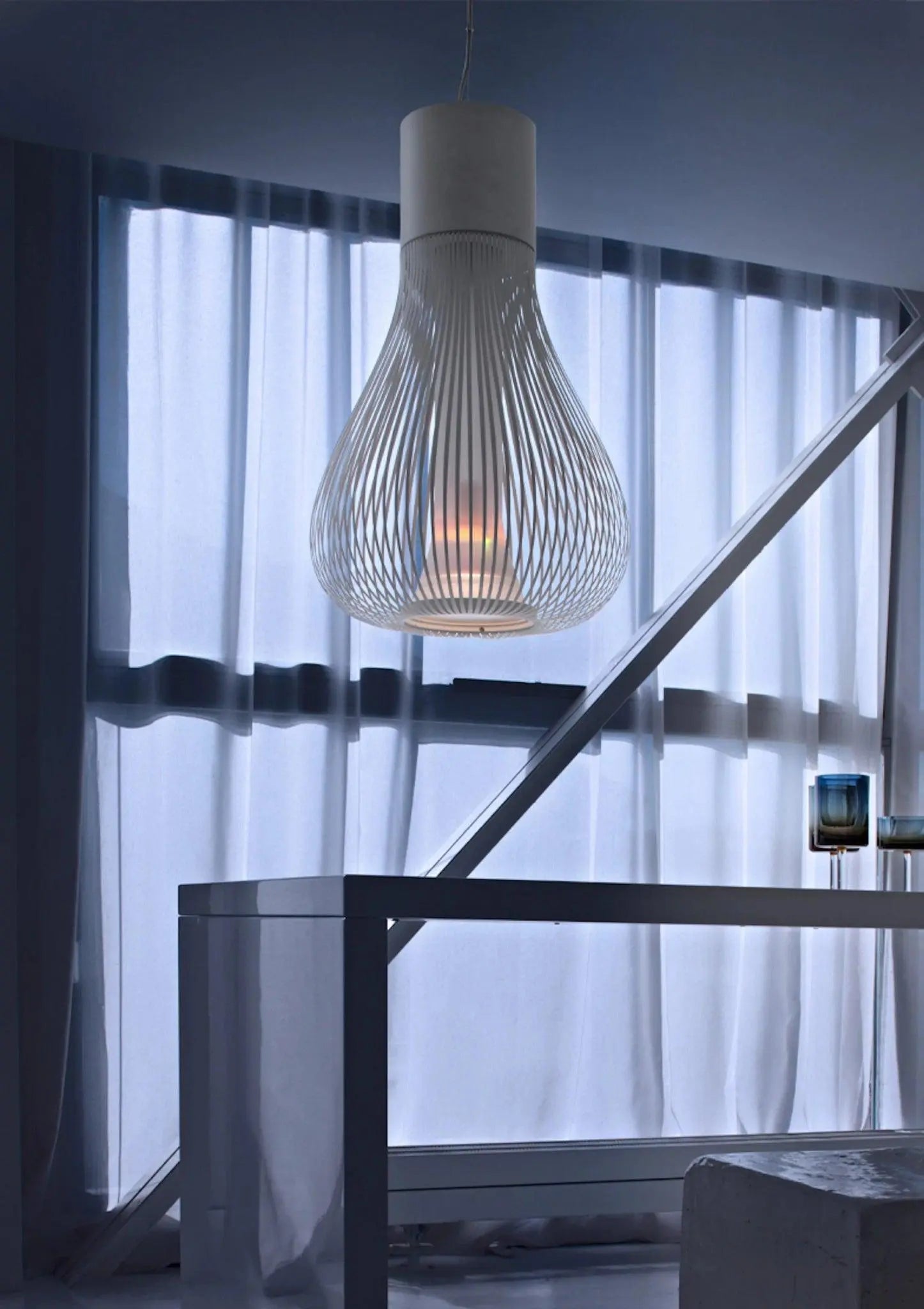 Lampa wisząca CHASEN biały, marka Flos