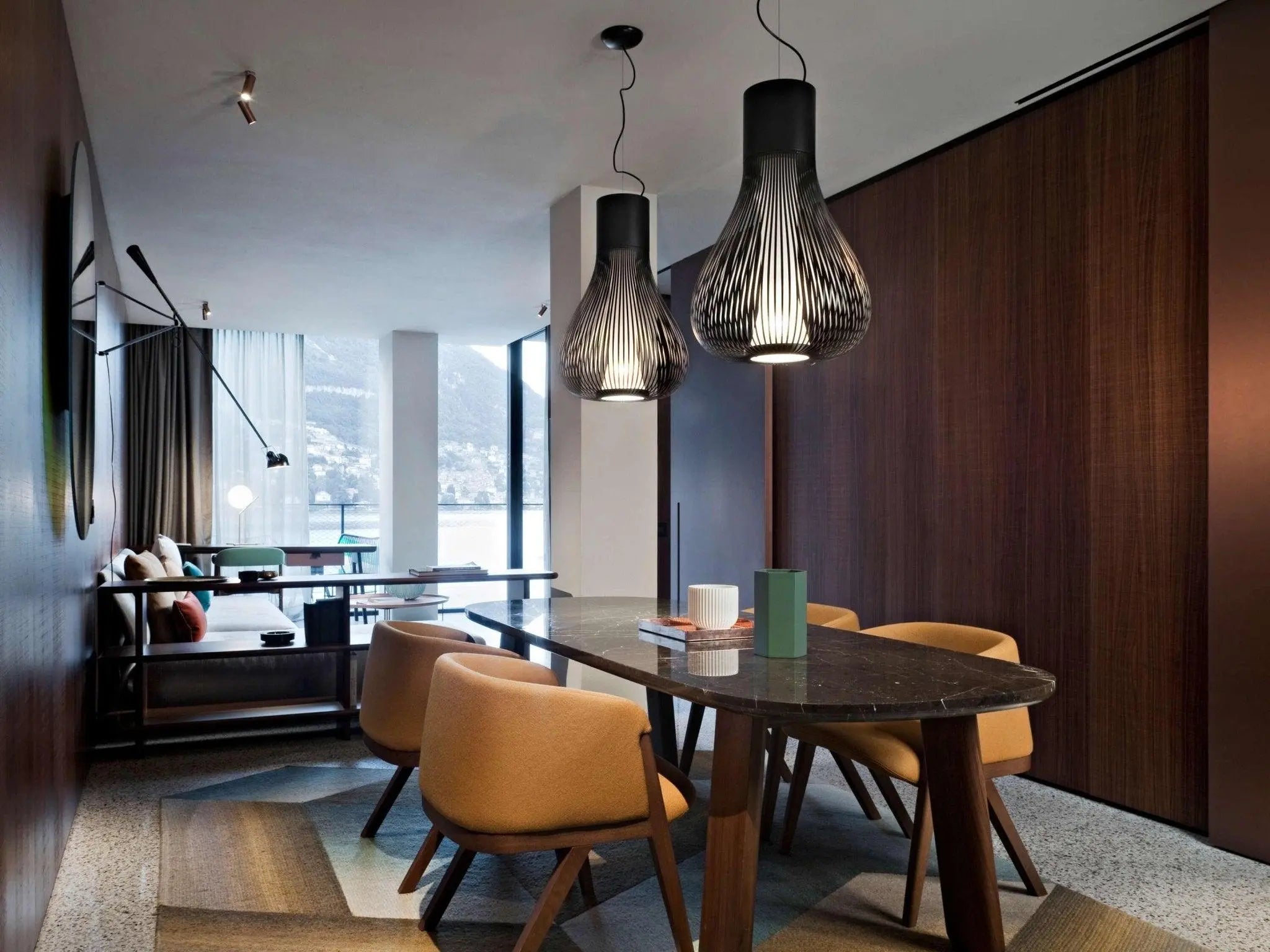 Lampa wisząca CHASEN czarny – Flos