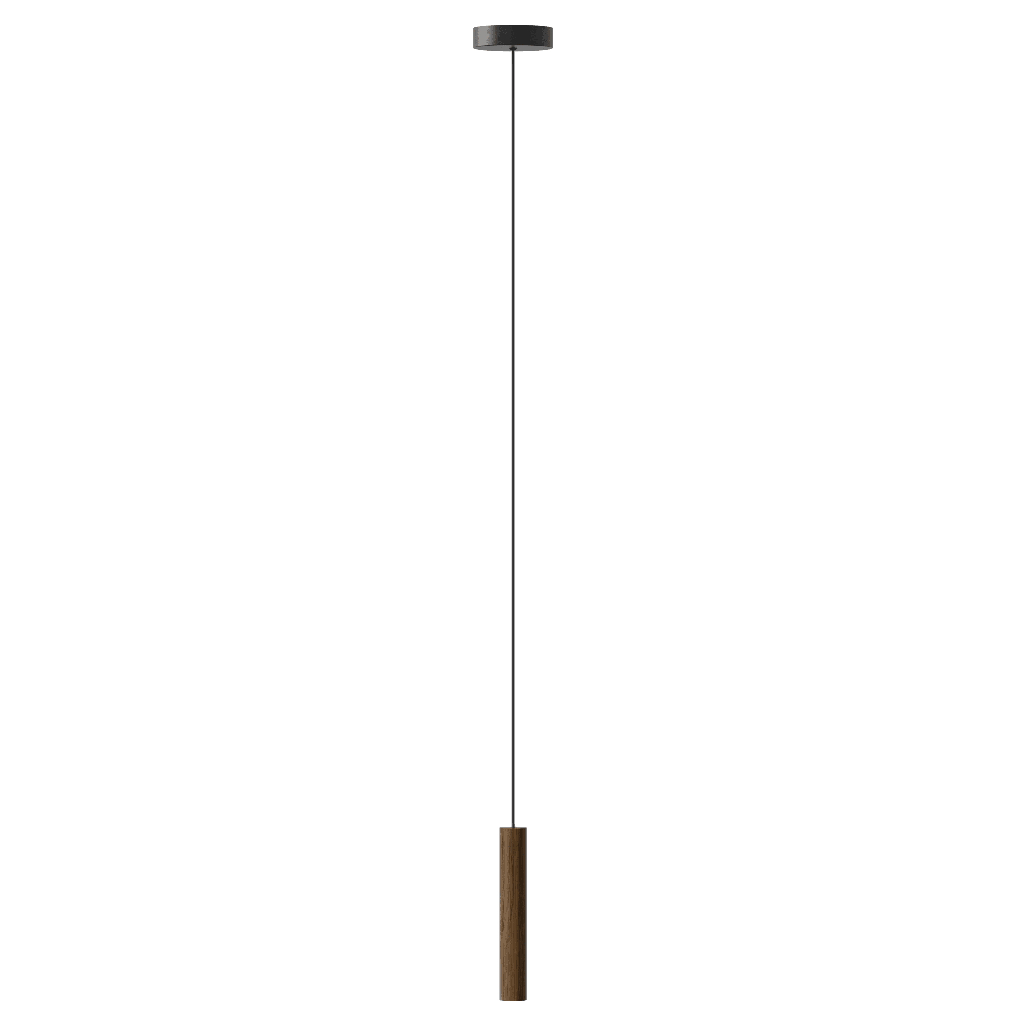 Lampa wisząca CHIMES ciemny dąb z oświetleniem LED