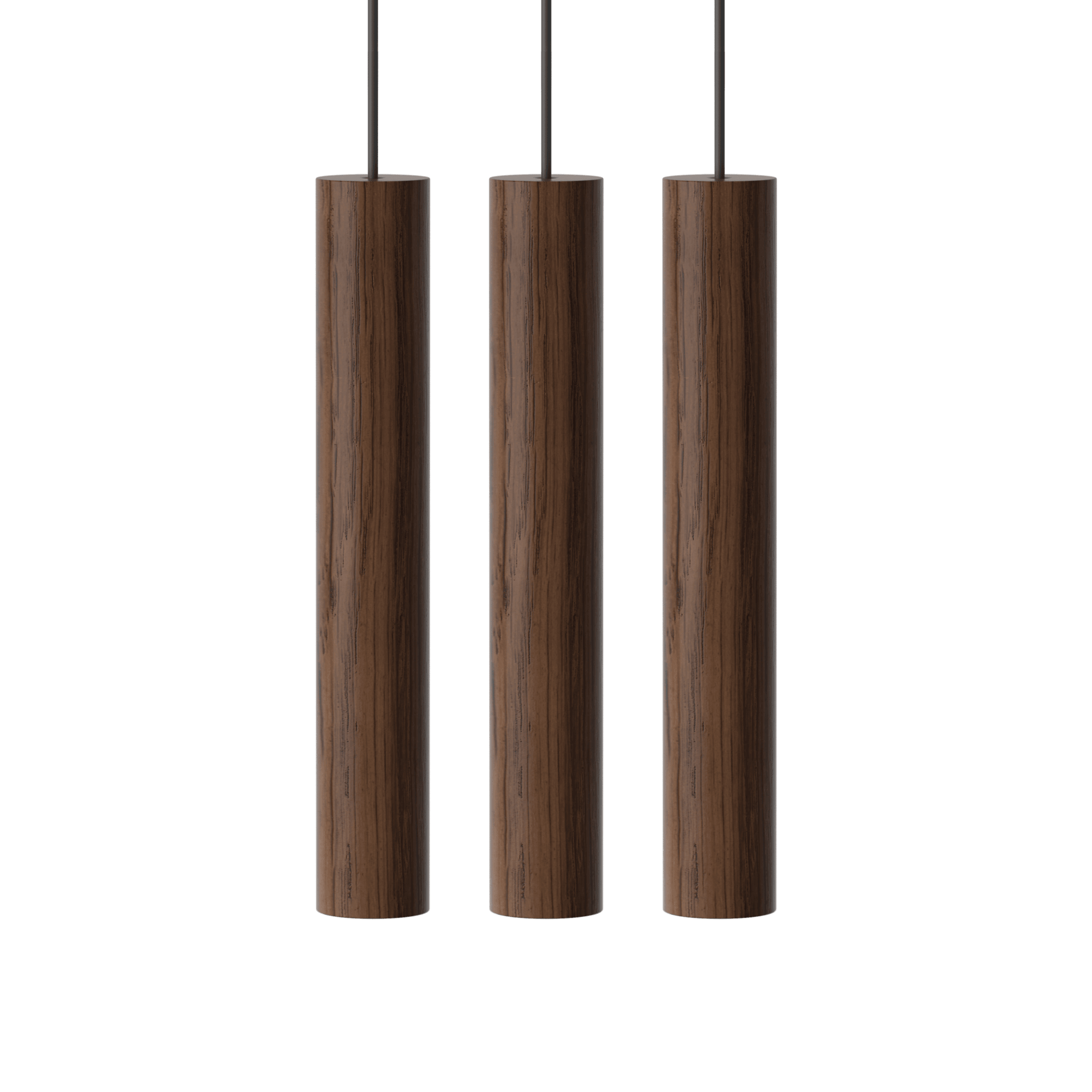 Lampa wisząca CHIMES CLUSTER 3 ciemny dąb UMAGE Eye on Design