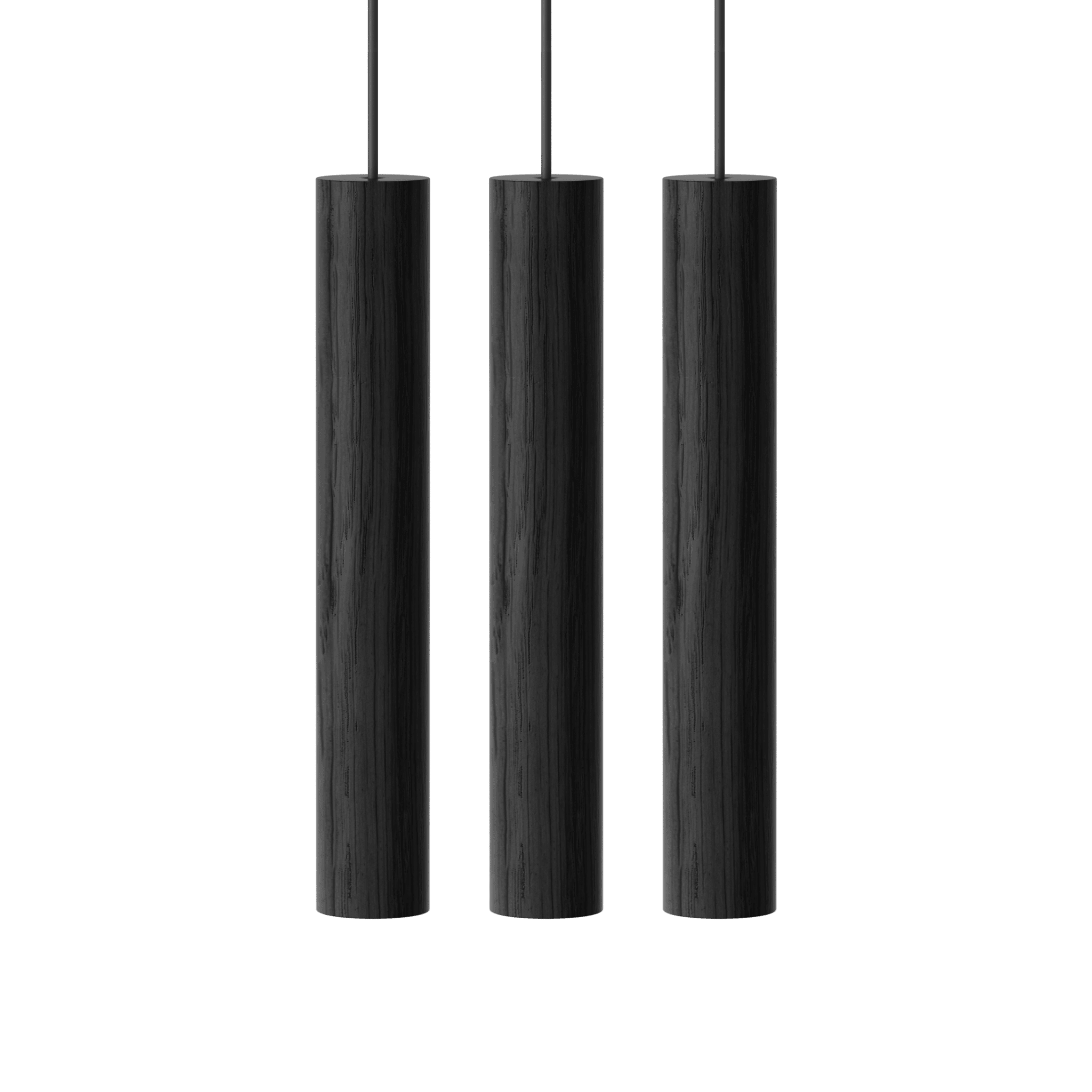 Lampa wisząca CHIMES CLUSTER 3 czarny dąb UMAGE Eye on Design