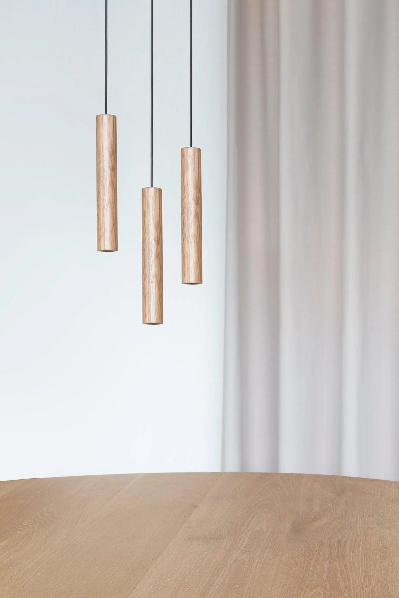 Lampa wisząca CHIMES CLUSTER 3 dąb – Umage