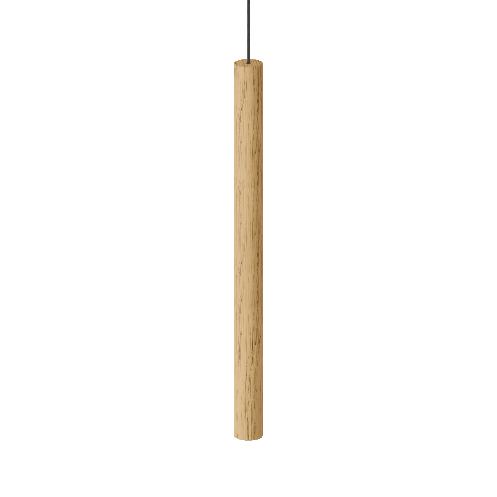 Lampa wisząca CHIMES TALL dąb – drewno dębowe, Umage