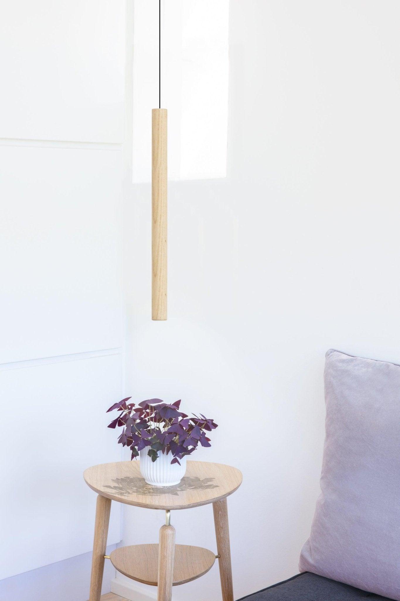 Lampa wisząca CHIMES TALL dąb, marka Umage