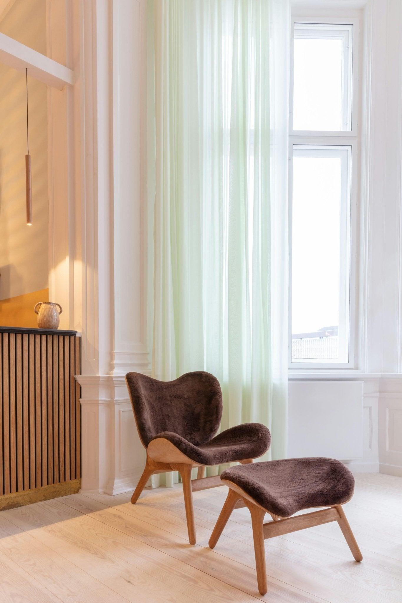 Lampa wisząca CHIMES TALL dąb – drewno dębowe