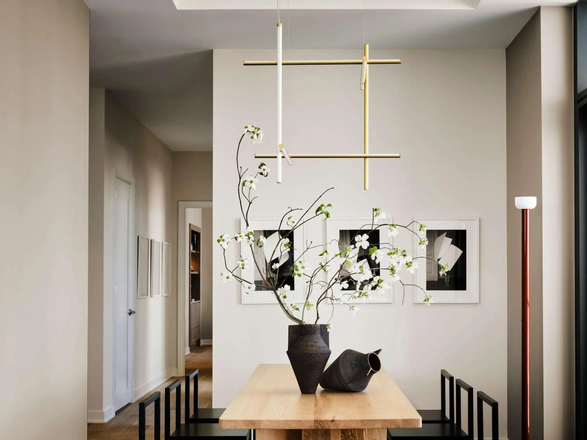 Lampa wisząca COORDINATES 3 szampański, marka Flos