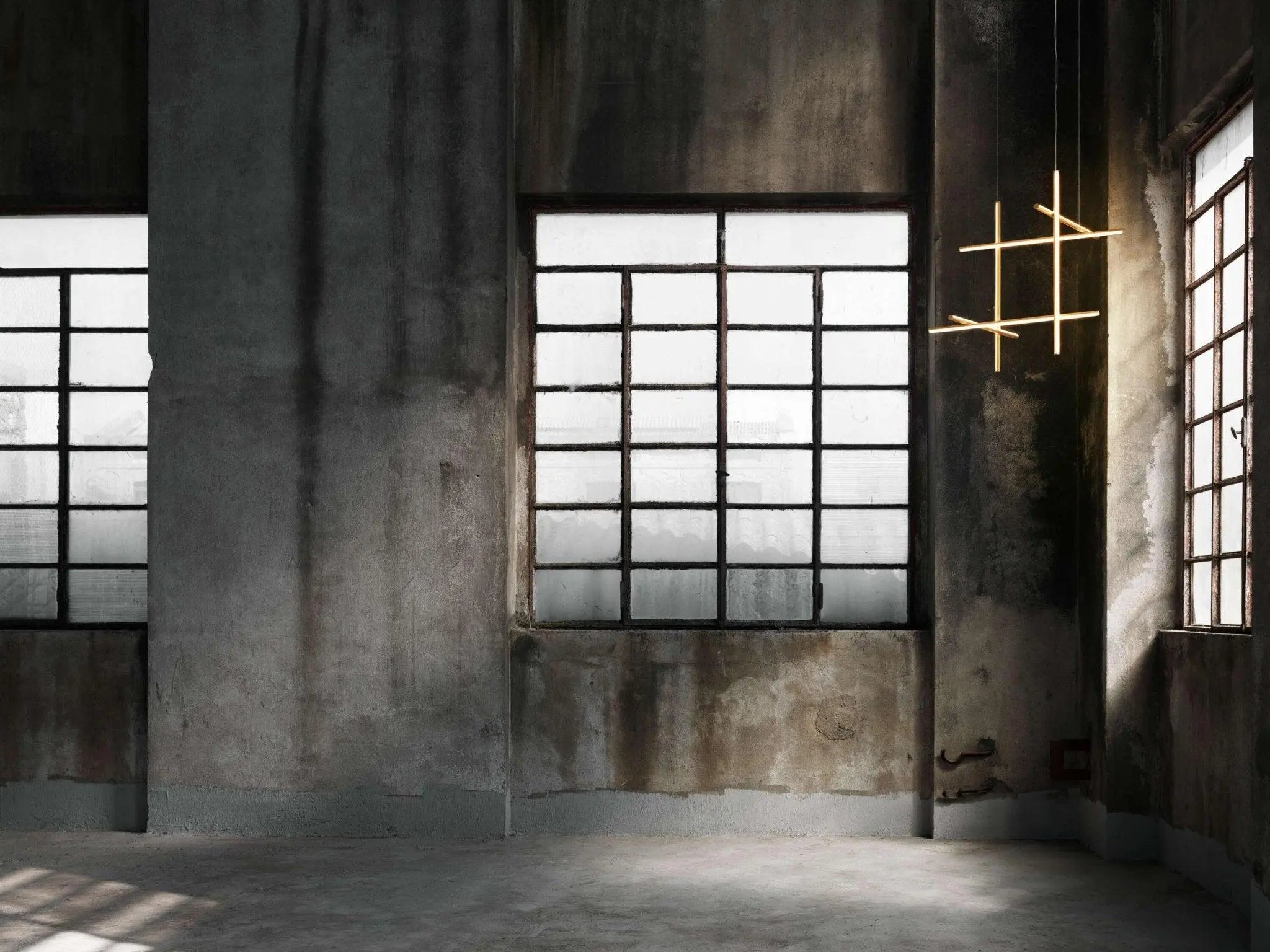 Lampa wisząca COORDINATES 3 szampański – Flos