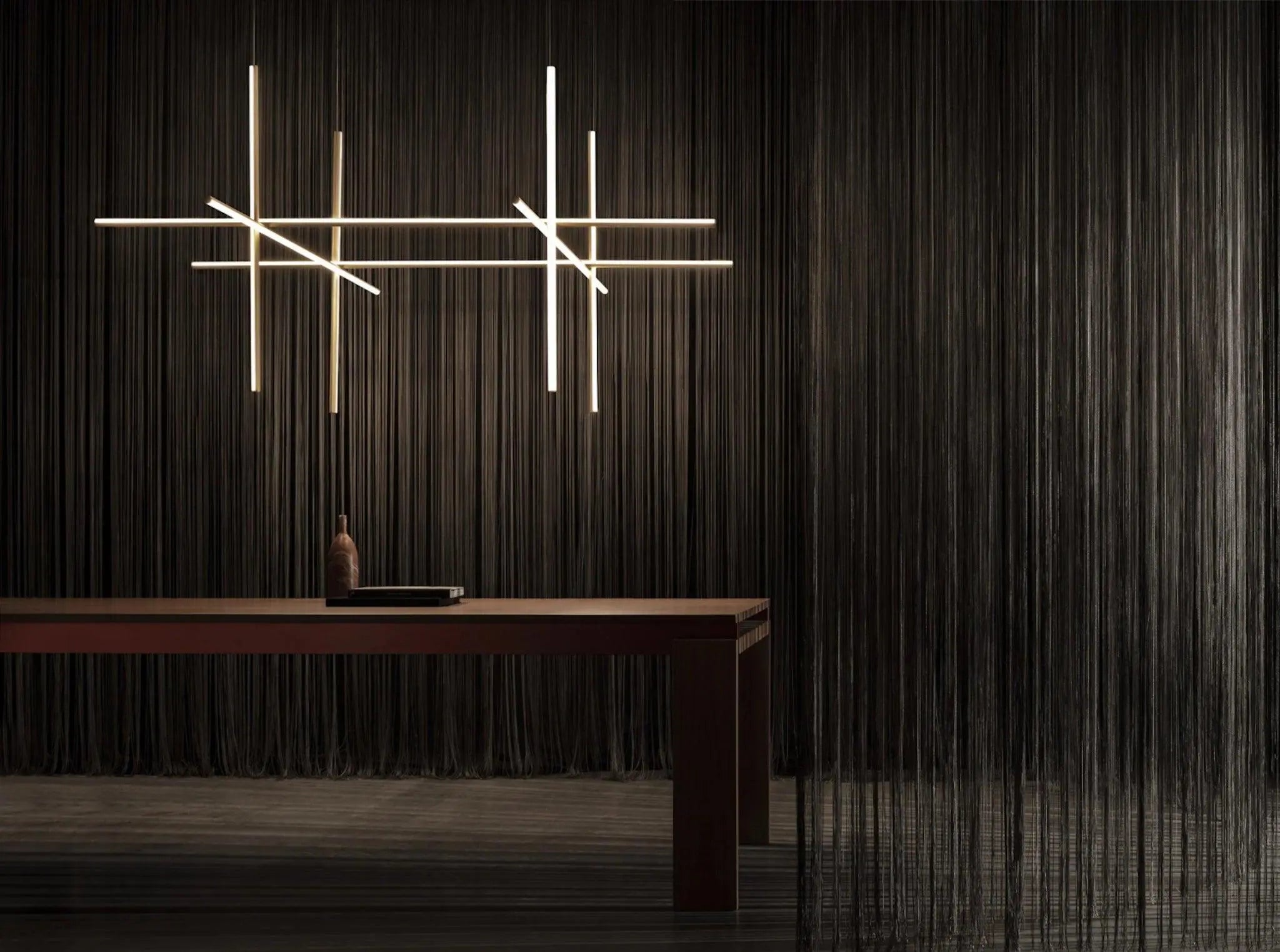 Lampa wisząca COORDINATES 4 szampański – Flos