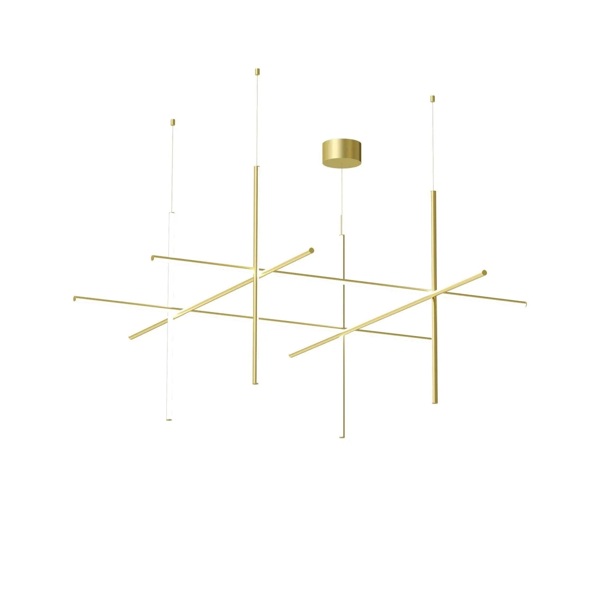 Lampa wisząca COORDINATES 4 szampański – Flos