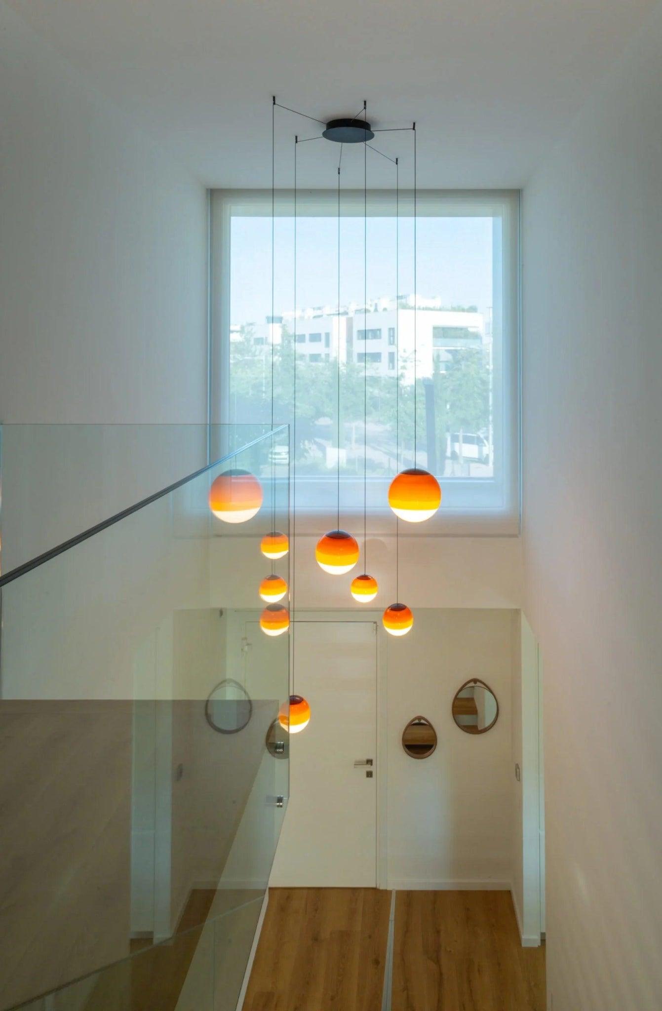 Lampa wisząca DIPPING zielony Marset Eye on Design