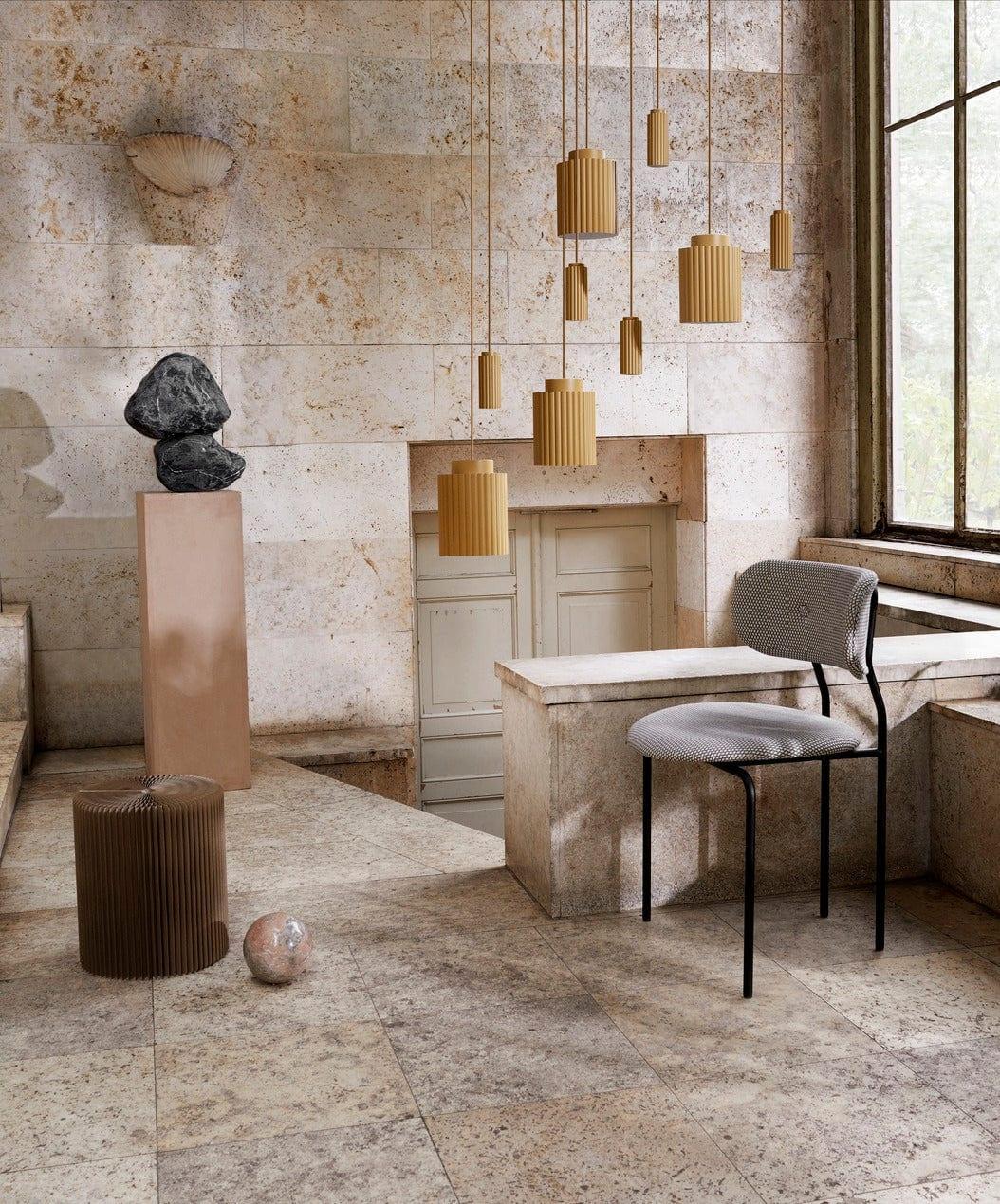 Lampa wisząca DONNA SLIM żółty Pholc Eye on Design