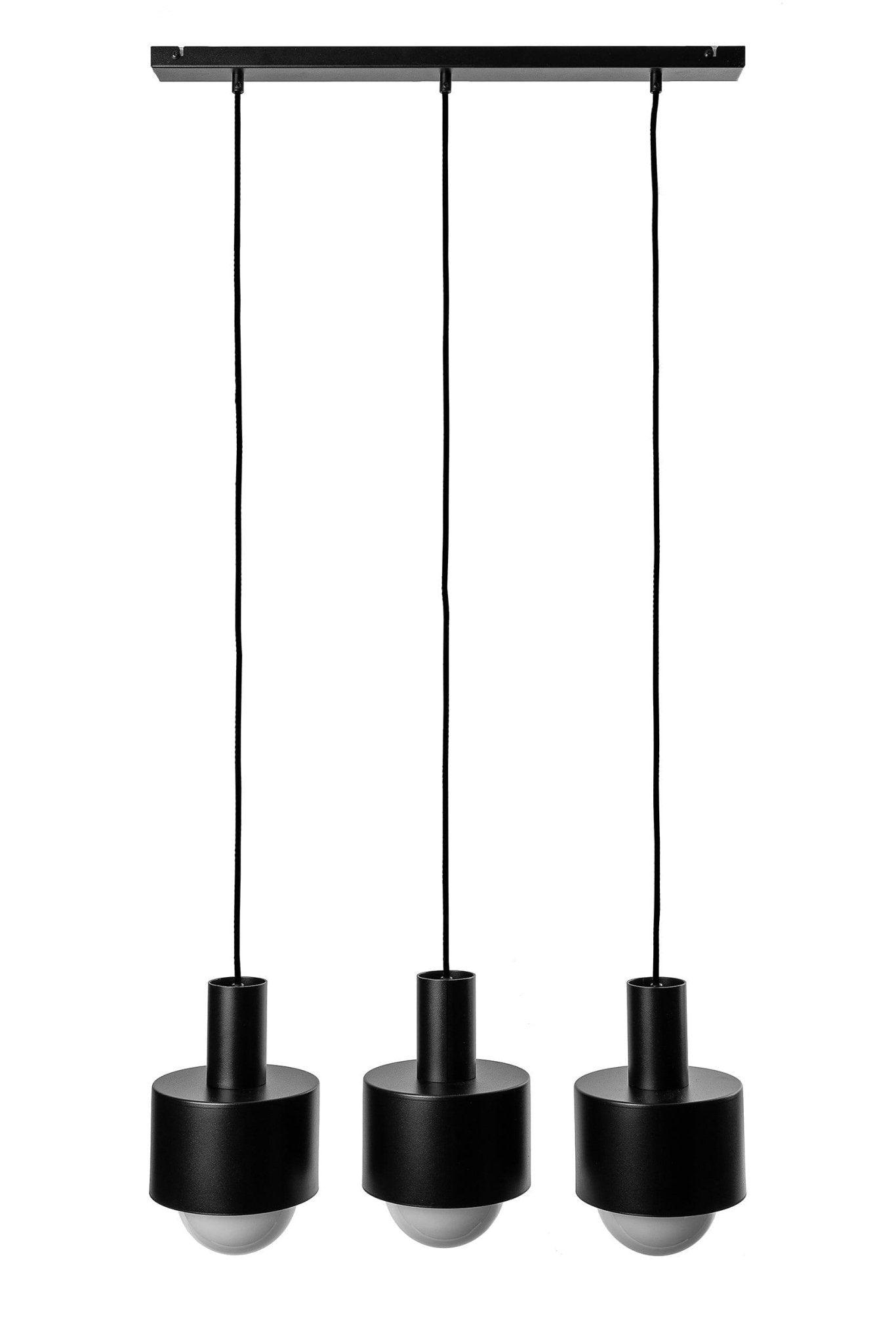 Lampa wisząca ENKEL TRE czarny Ummo Eye on Design