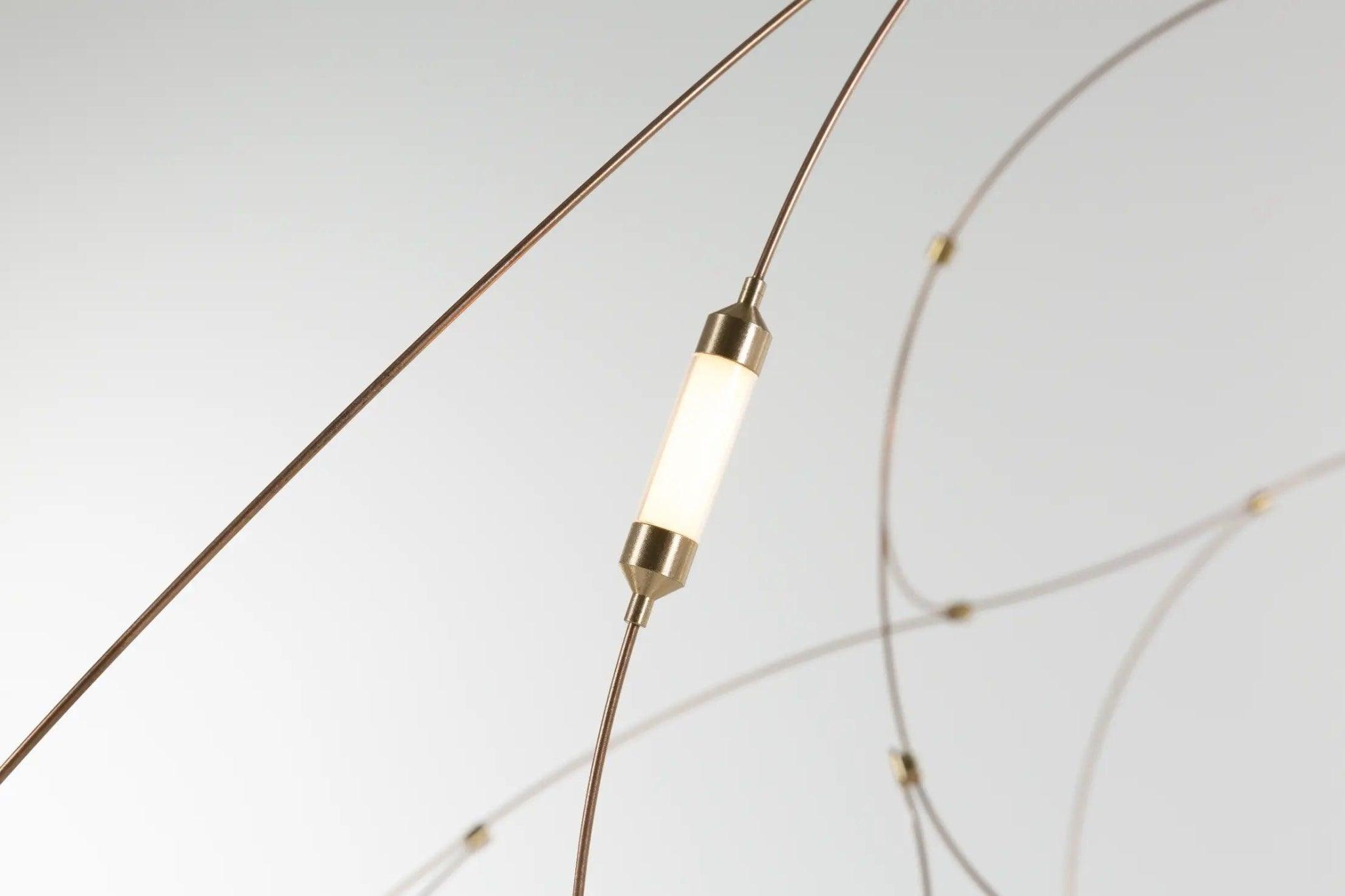 Lampa wisząca FLOCK OF LIGHT brąz Moooi Eye on Design