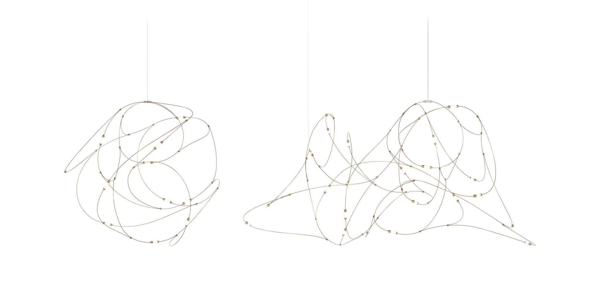 Lampa wisząca FLOCK OF LIGHT brąz Moooi Eye on Design