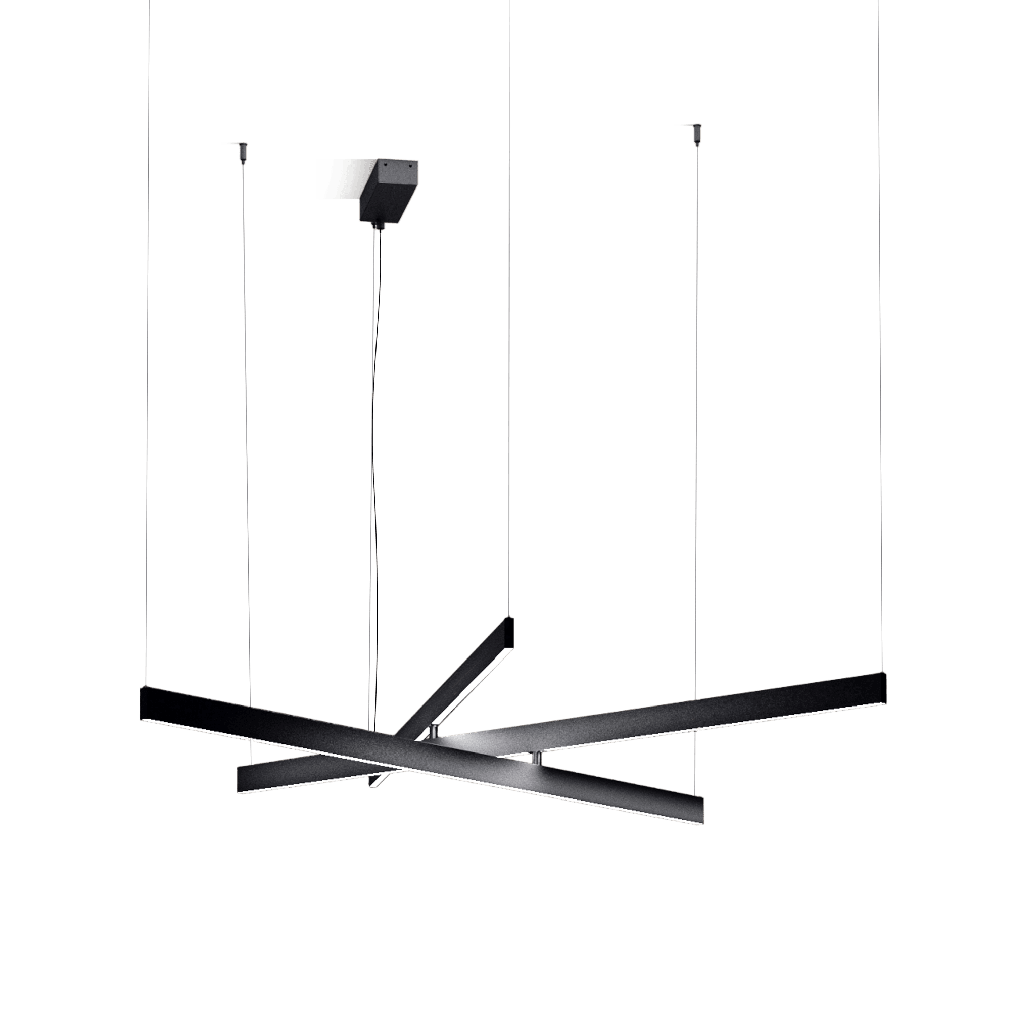 Lampa wisząca FLY MULTIPLE antracytowy Contardi Eye on Design