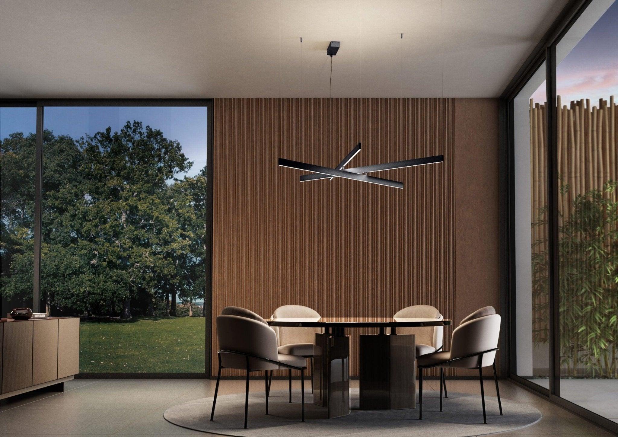 Lampa wisząca FLY MULTIPLE szczotkowany brąz Contardi Eye on Design