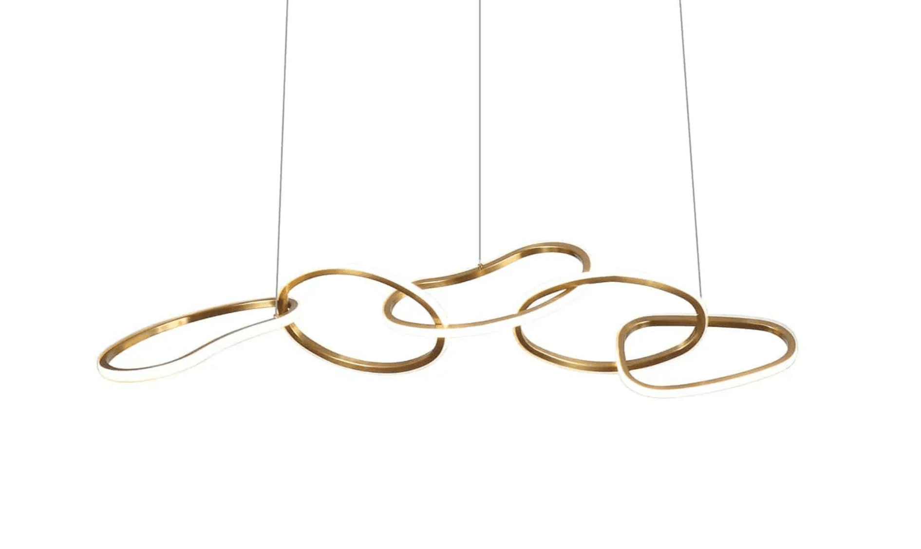 Lampa wisząca FLYN złoty Richmond Interiors Eye on Design