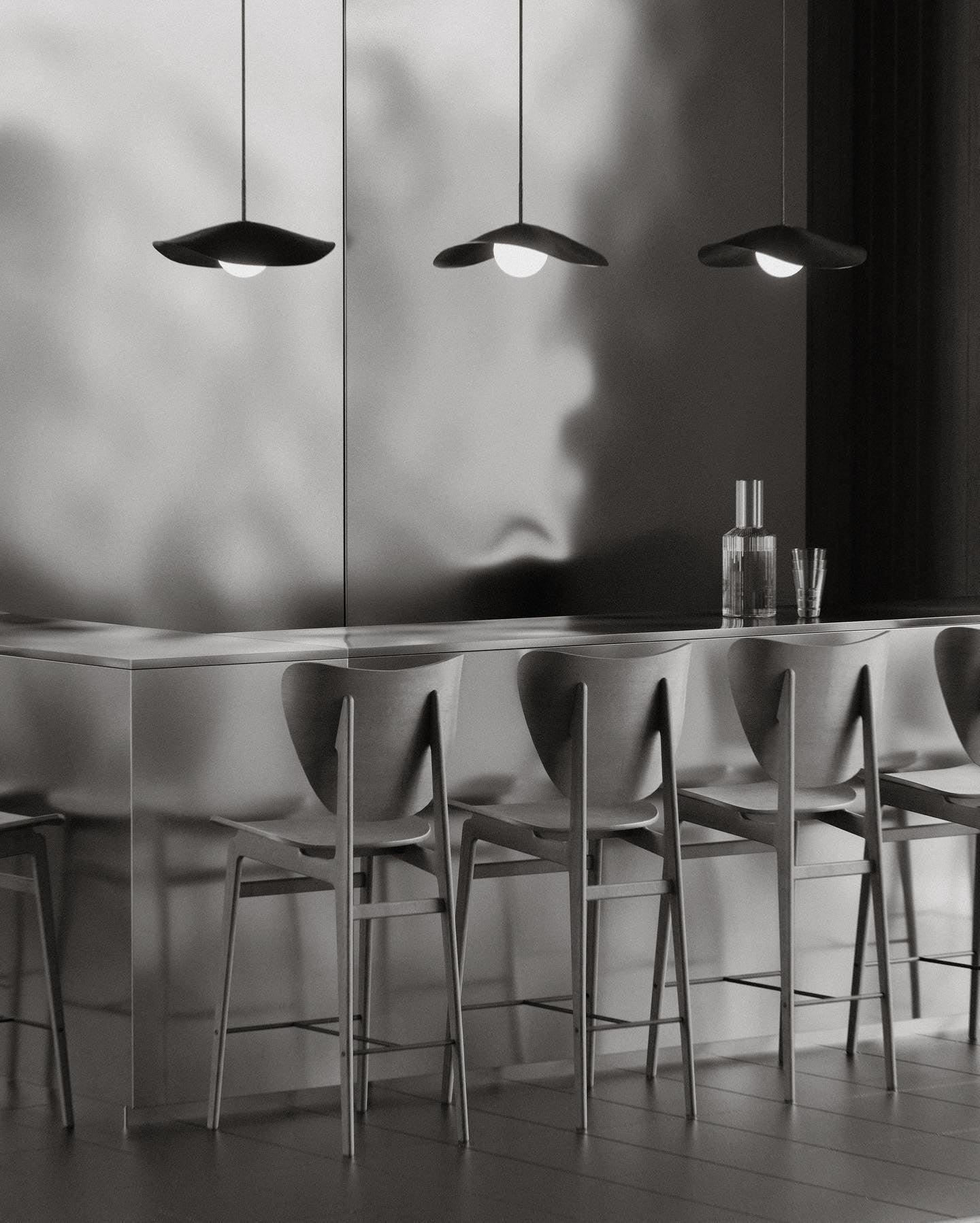 Lampa wisząca FUJI czarny NORR11 Eye on Design