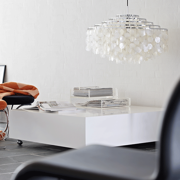 Lampa wisząca FUN 11DM masa perłowa Verpan Eye on Design