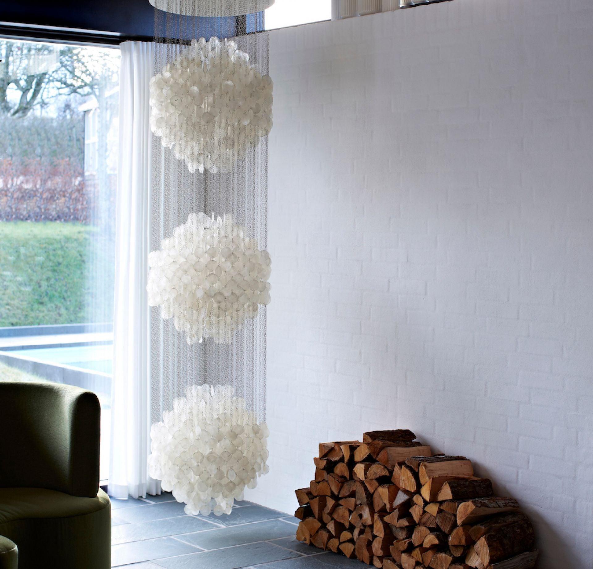 Lampa wisząca FUN 3DM masa perłowa Verpan Eye on Design