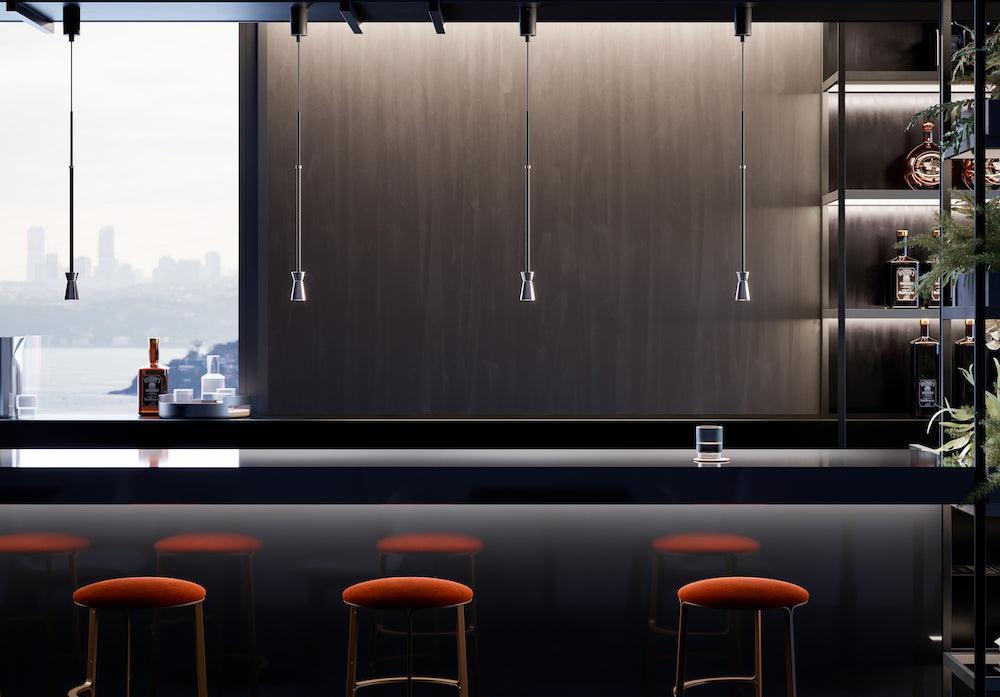 Lampa wisząca G+T srebrny Contardi Eye on Design