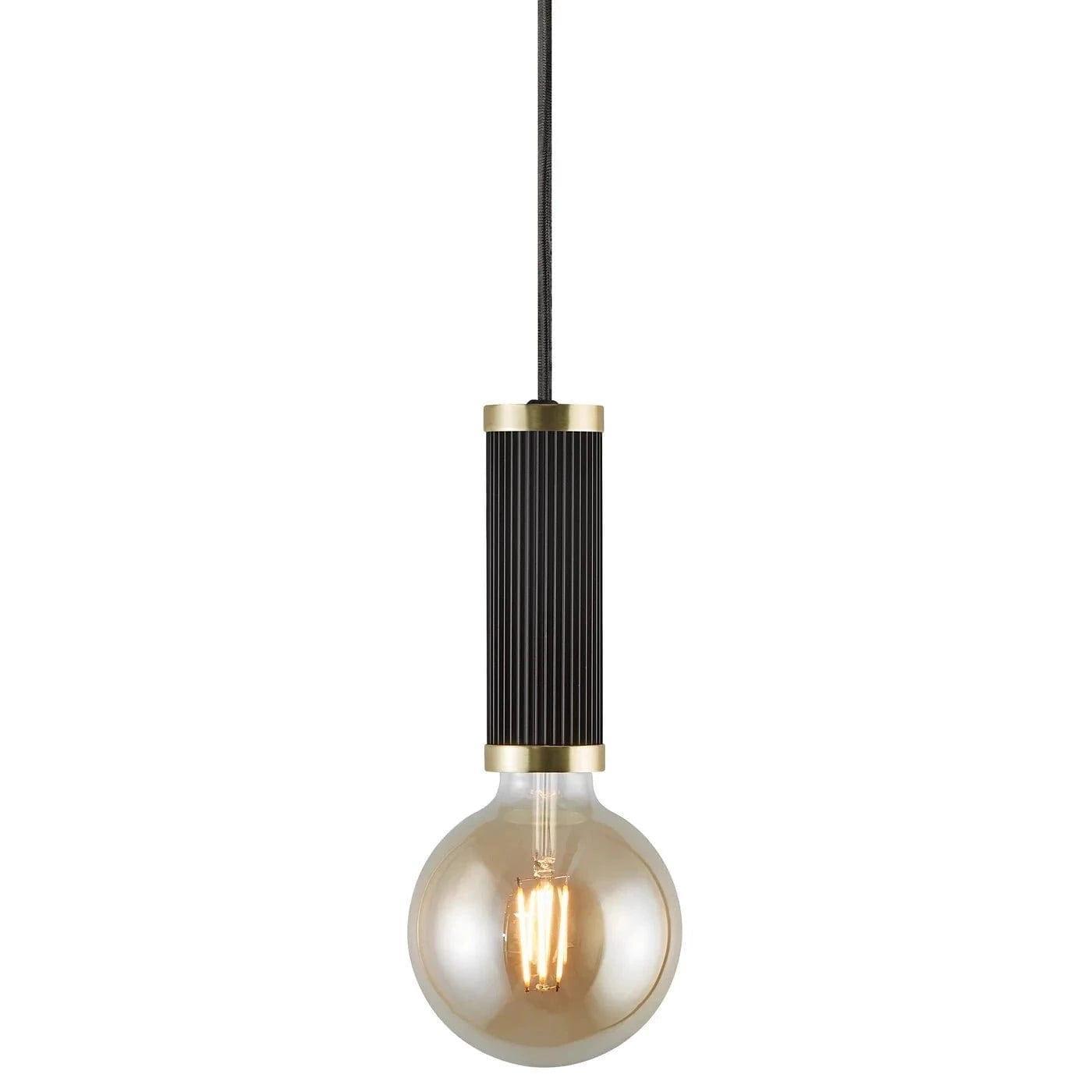 Lampa wisząca GALLOWAY czarny ze złotymi detalami Nordlux Eye on Design