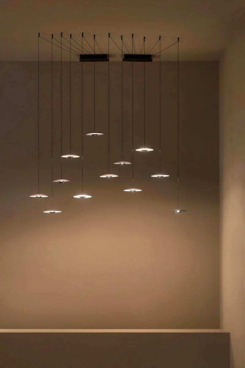 Lampa wisząca GINGER czarny z białym wykończeniem Marset Eye on Design