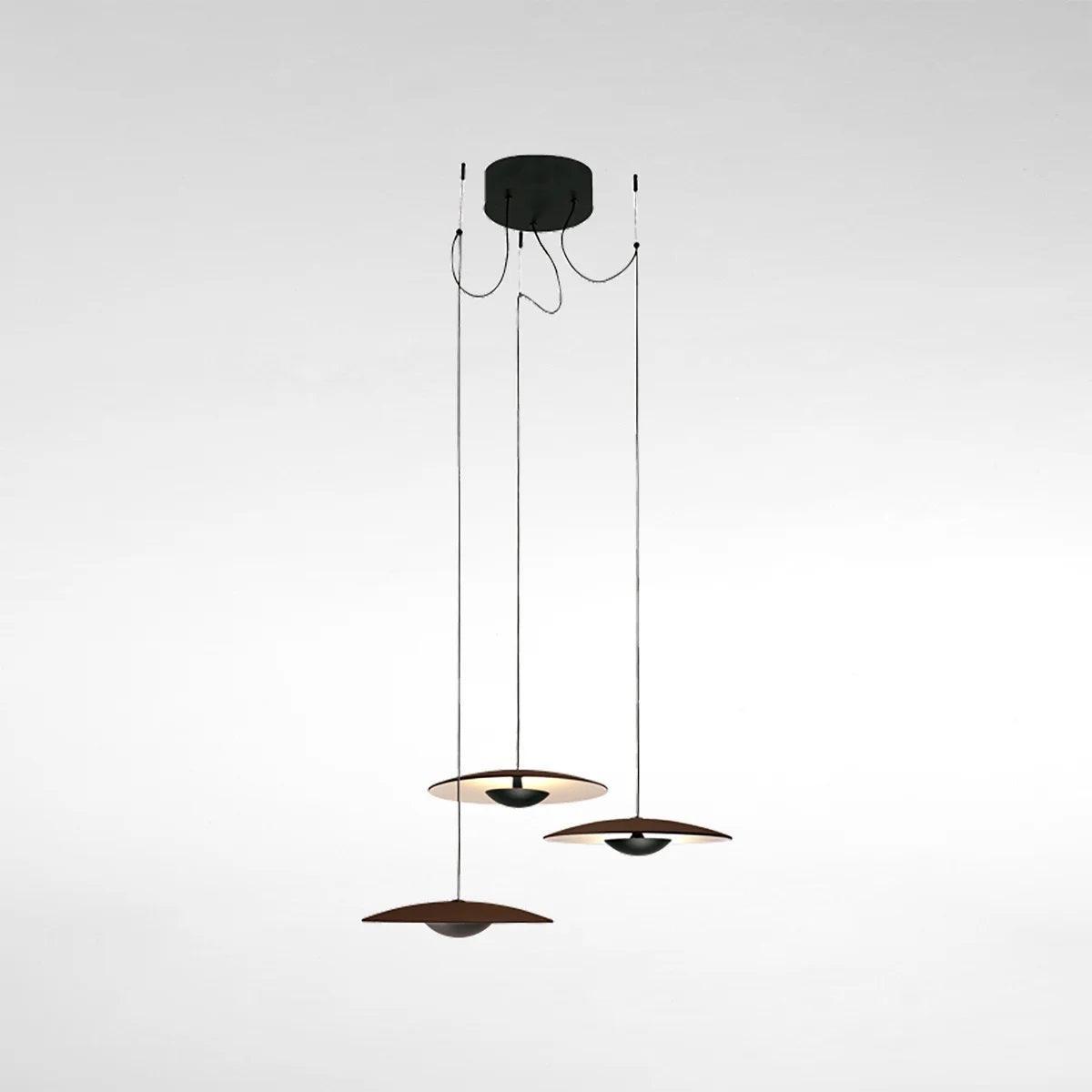 Lampa wisząca GINGER mosiężny Marset 3 x 20 cm Eye on Design