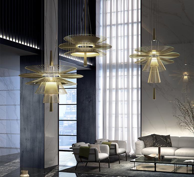 Lampa wisząca GRAVITY II czarny Forestier Eye on Design