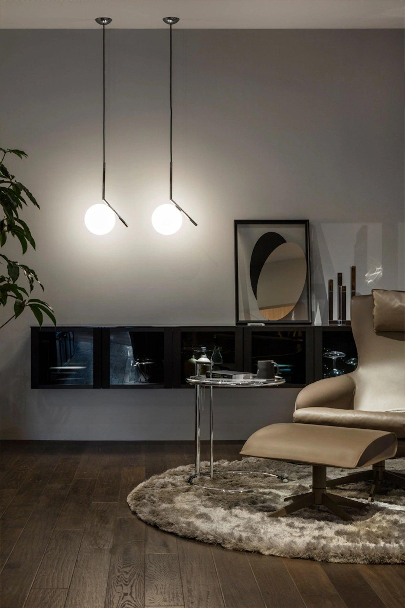 Lampa wisząca IC LIGHTS chromowany – mosiądz