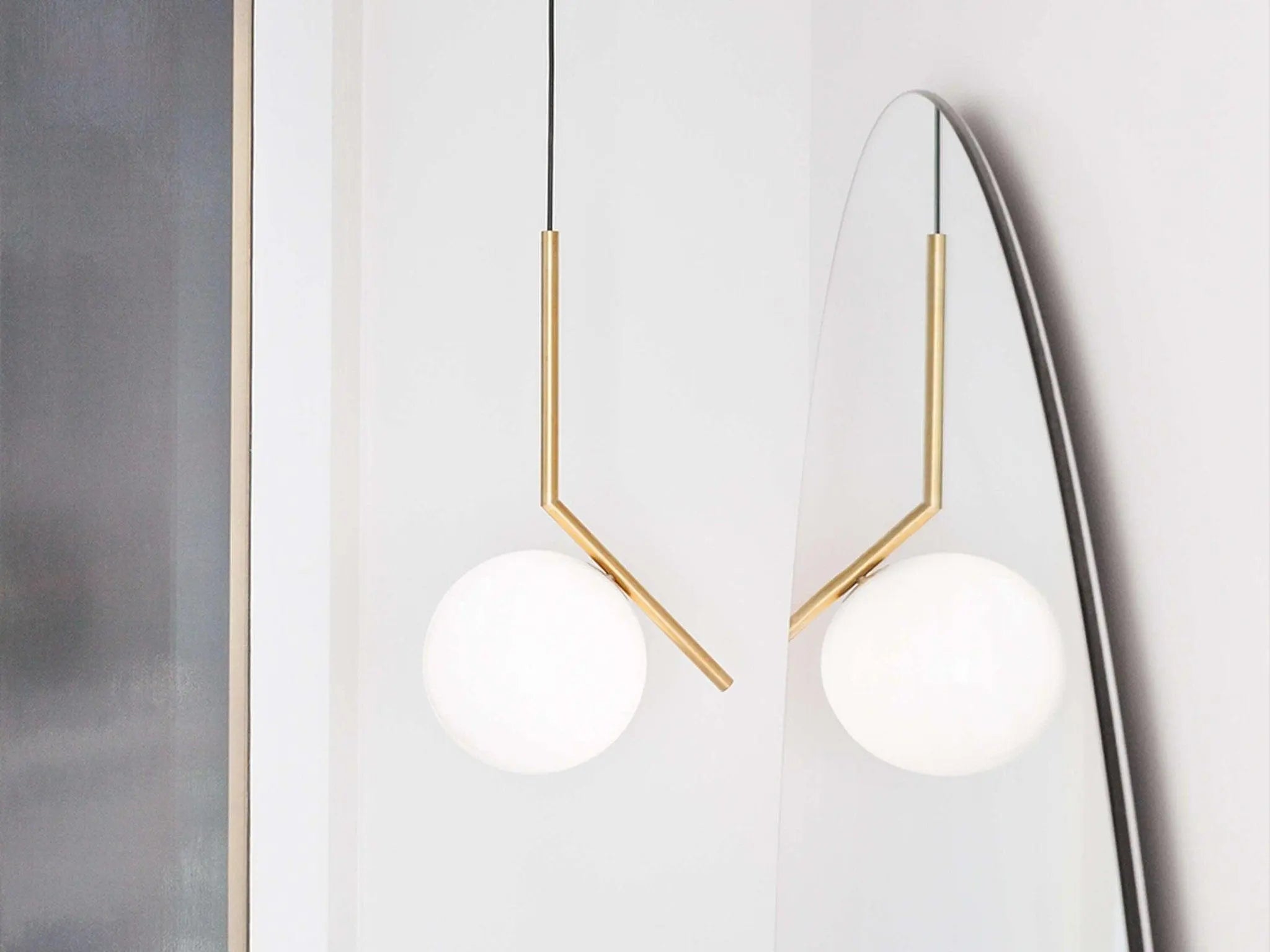 Lampa wisząca IC LIGHTS mosiężny – mosiądz