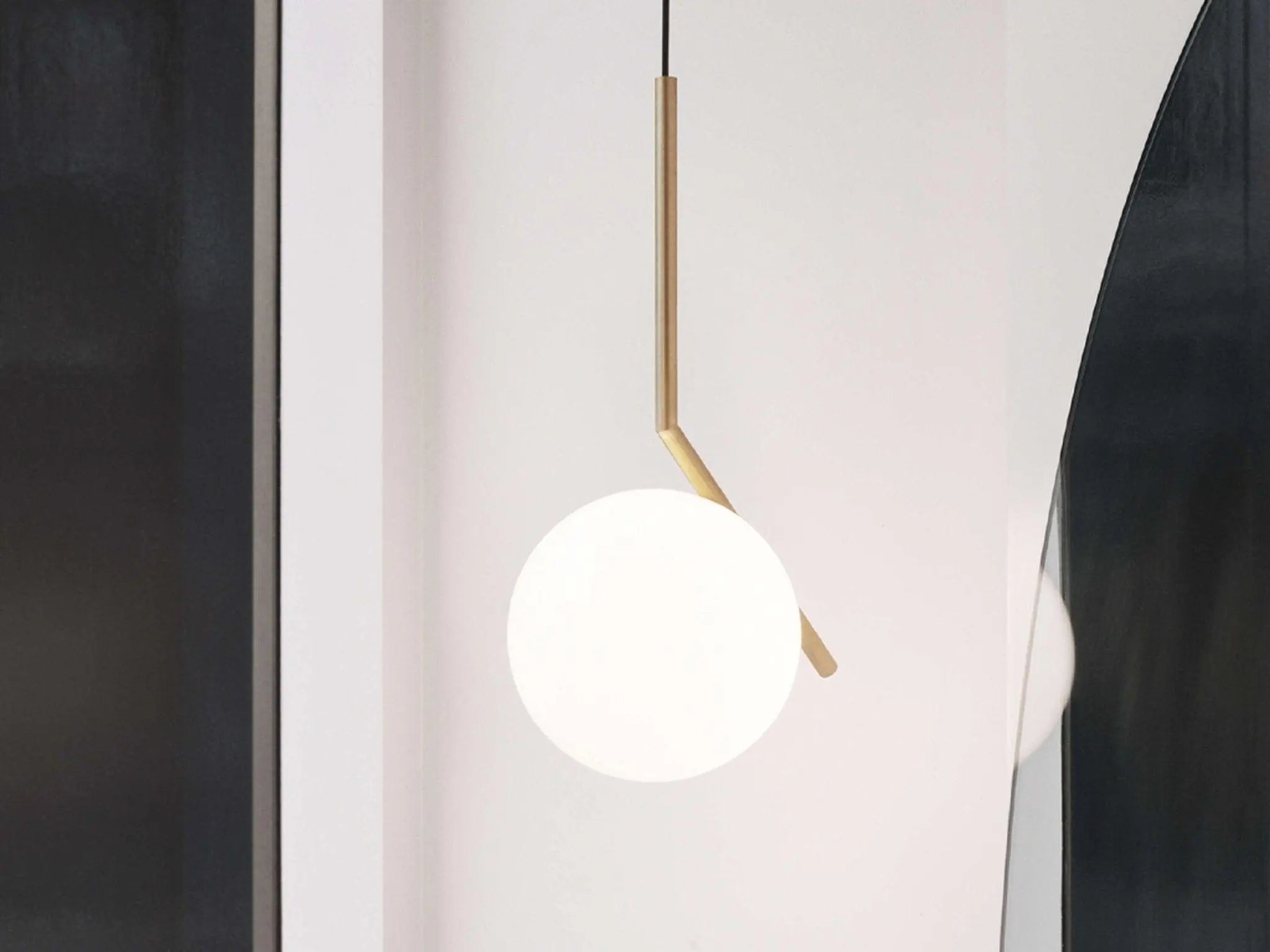 Lampa wisząca IC LIGHTS mosiężny, marka Flos