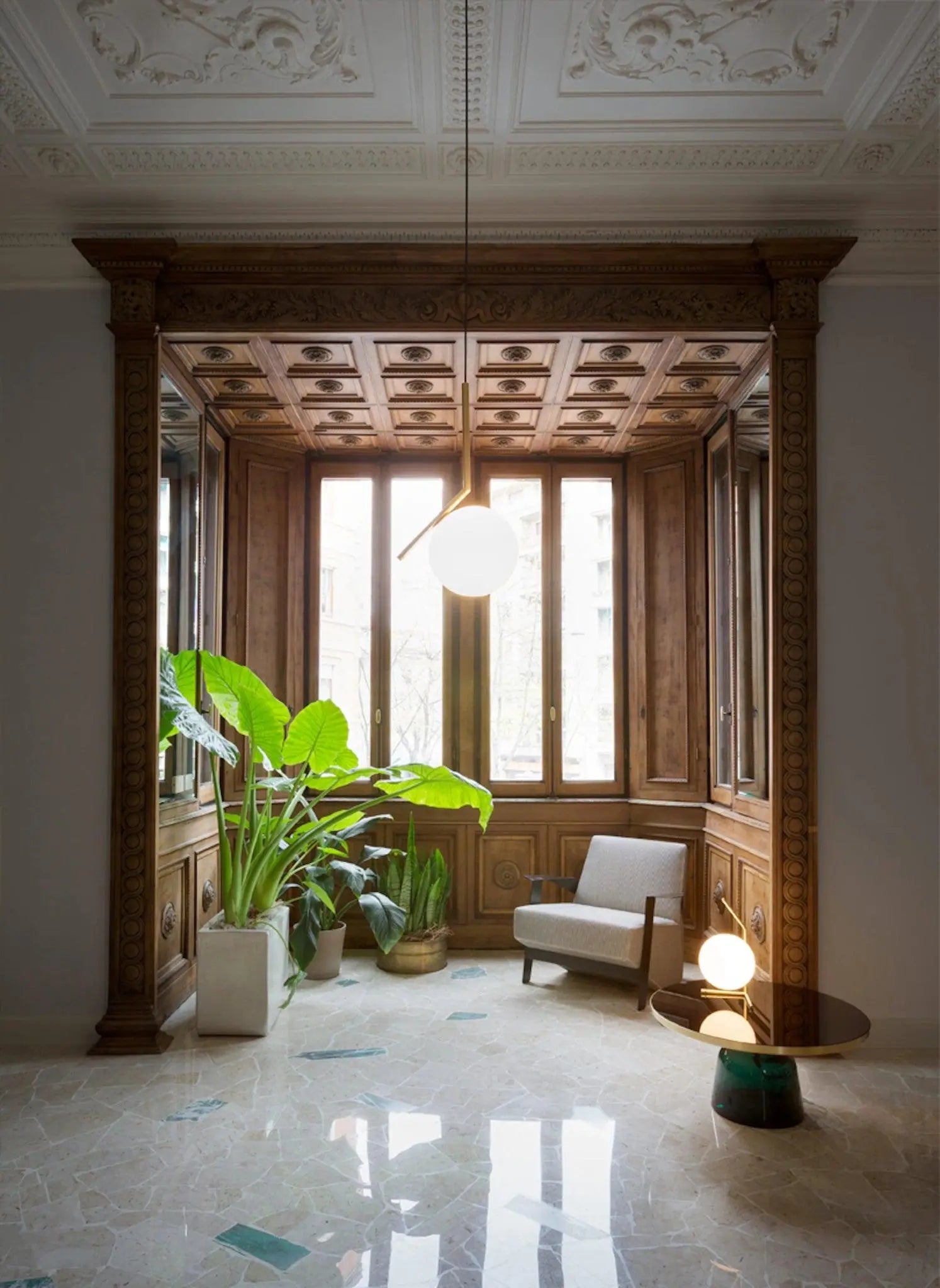 Lampa wisząca IC LIGHTS mosiężny – mosiądz
