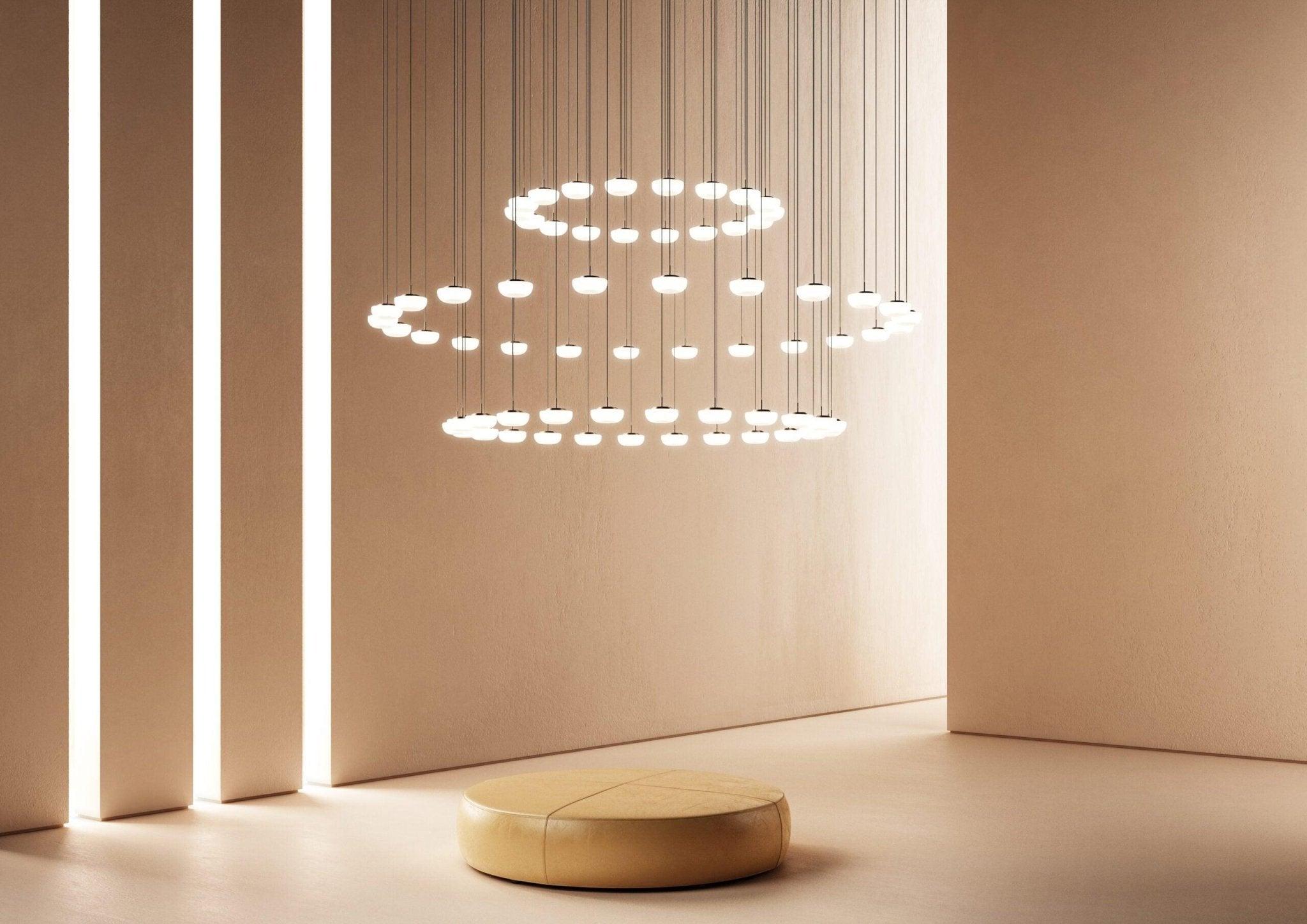 Lampa wisząca KIKI satynowy złoty Contardi Eye on Design