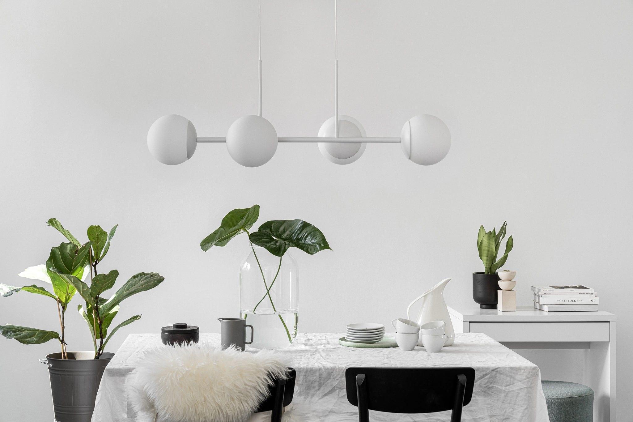 Lampa wisząca KOP LONG biały Ummo Eye on Design