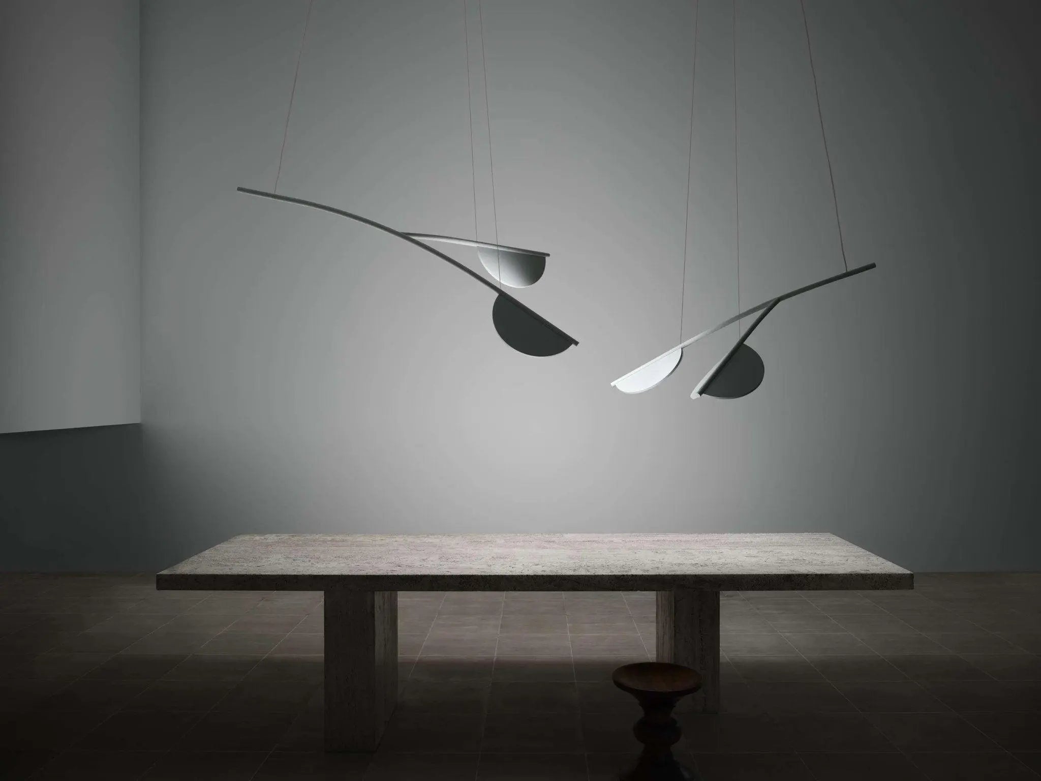 Lampa wisząca krótka ALMENDRA ORGANIC beżowy – styl nowoczesny