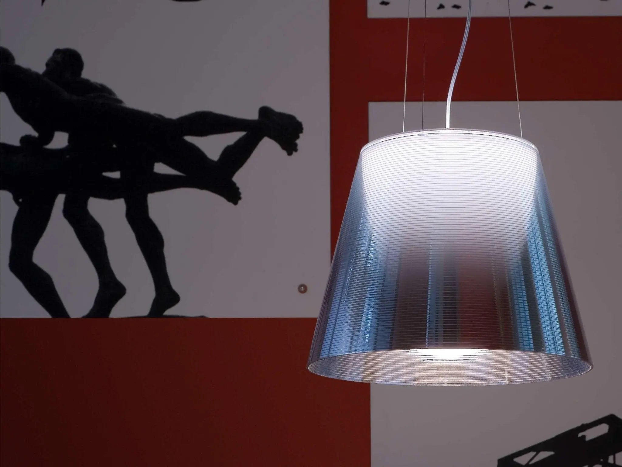 Lampa wisząca KTRIBE transparentny – styl nowoczesny