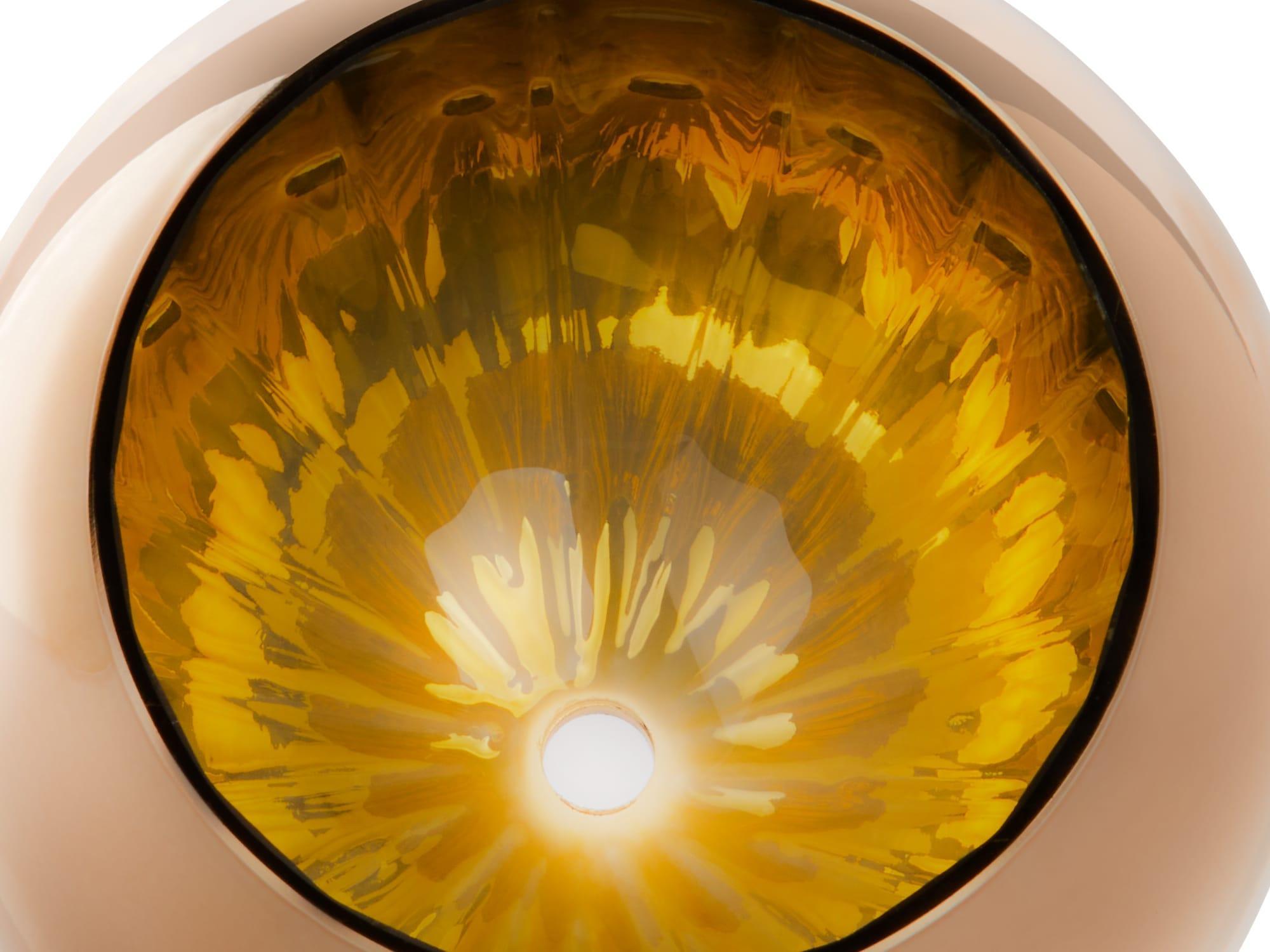 Lampa wisząca KUBRIC satynowy złoty Contardi Eye on Design