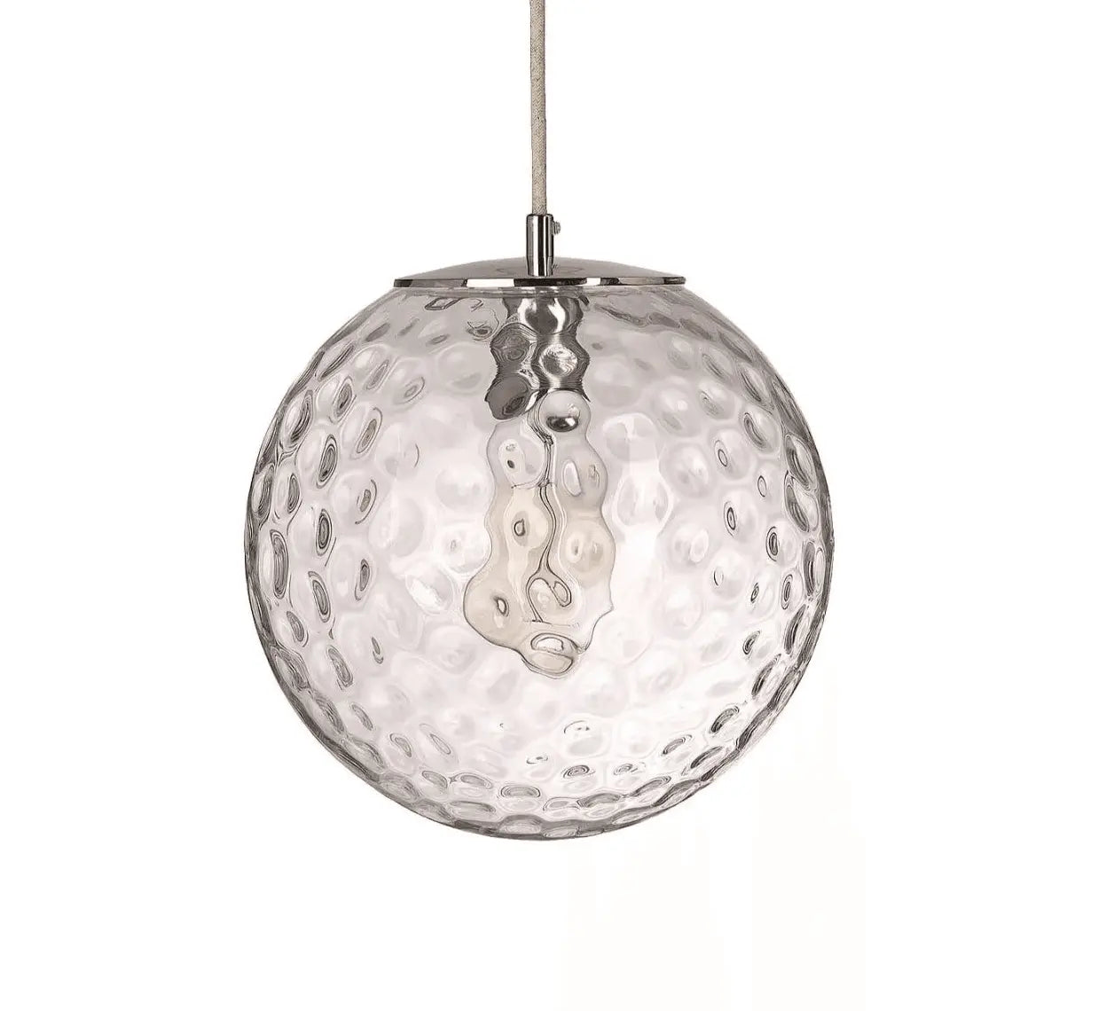 Lampa wisząca KULA REFLEKSYJNA nikiel – Embassy Interiors