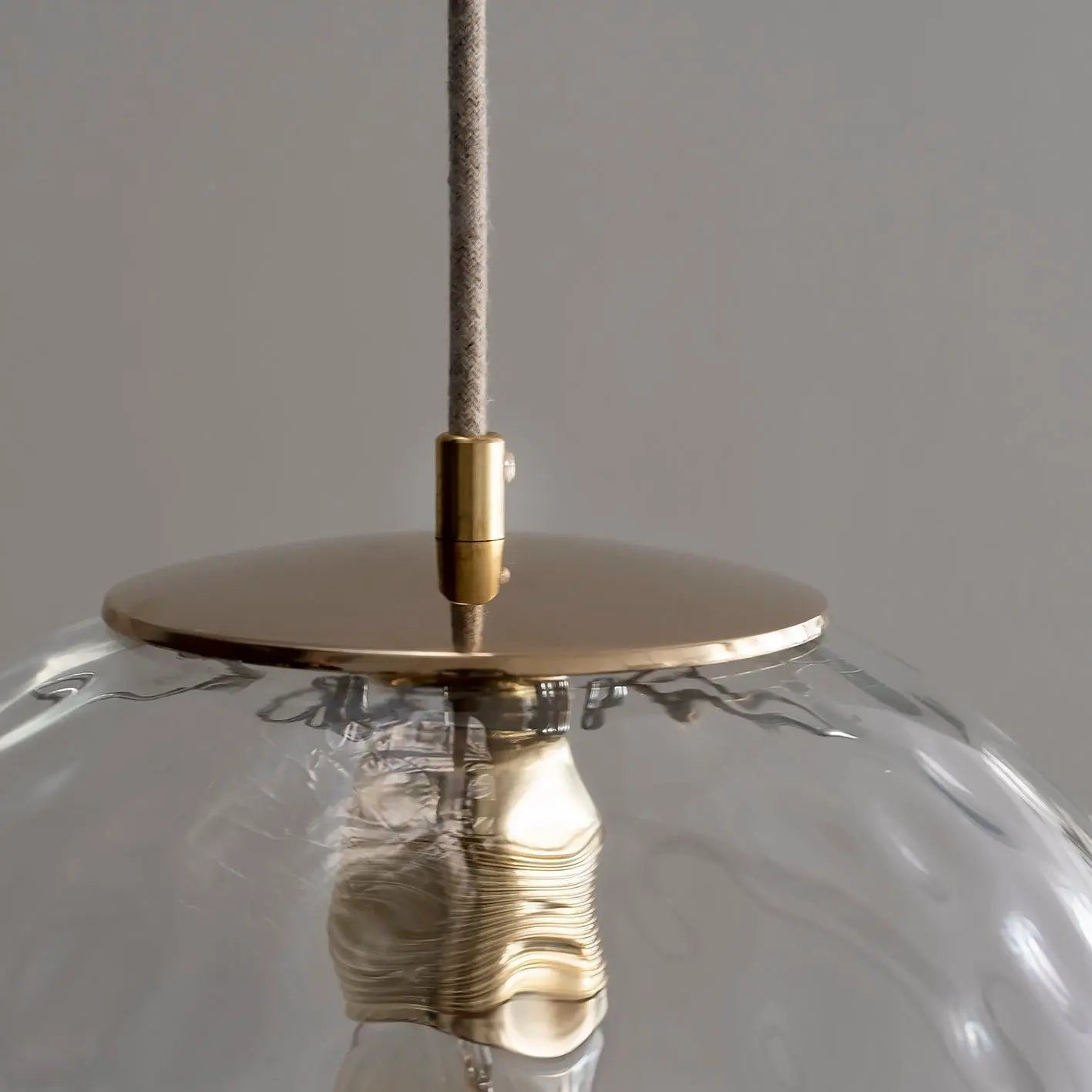 Lampa wisząca KULA REFLEKSYJNA nikiel – szkło, Embassy Interiors