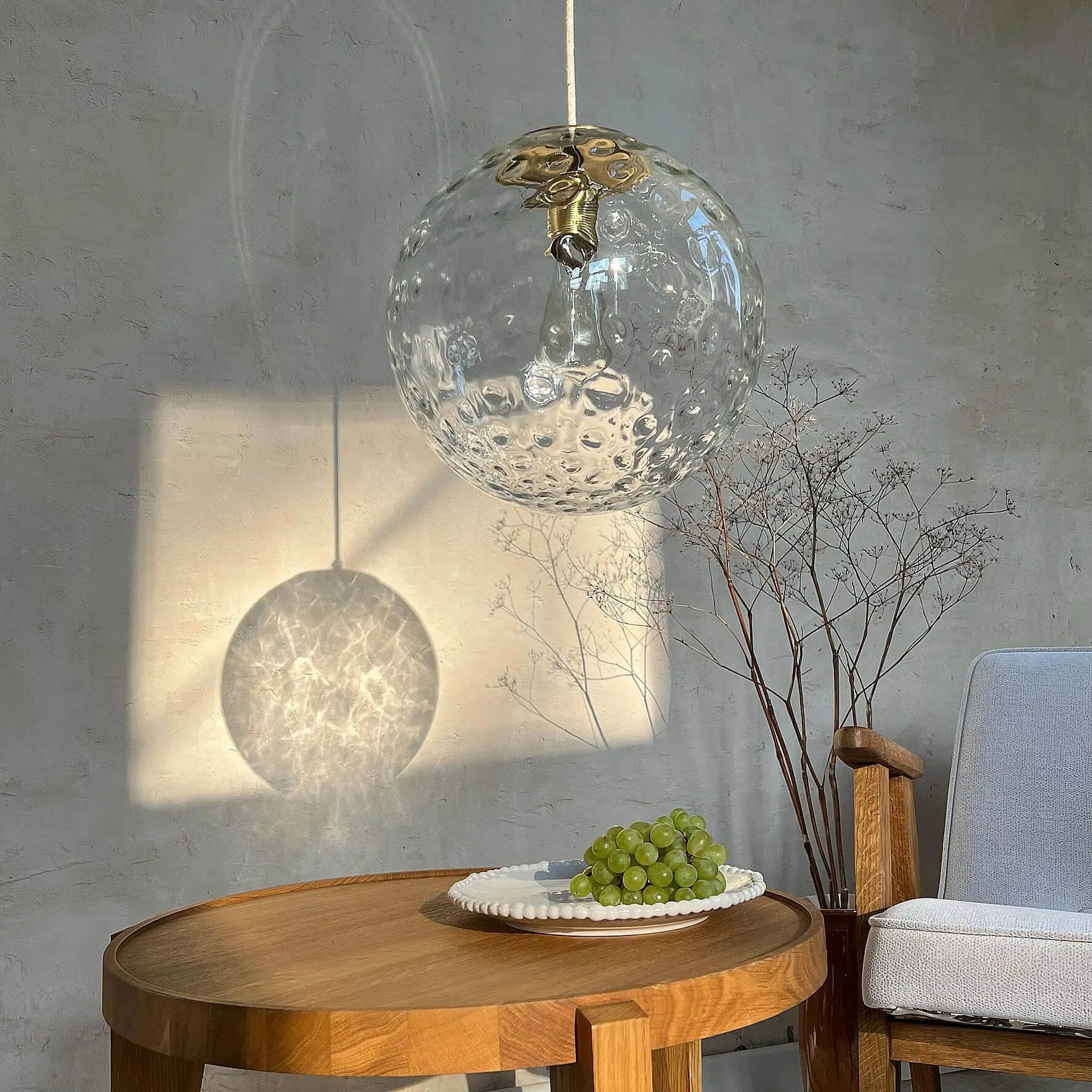 Lampa wisząca KULA REFLEKSYJNA nikiel, marka Embassy Interiors
